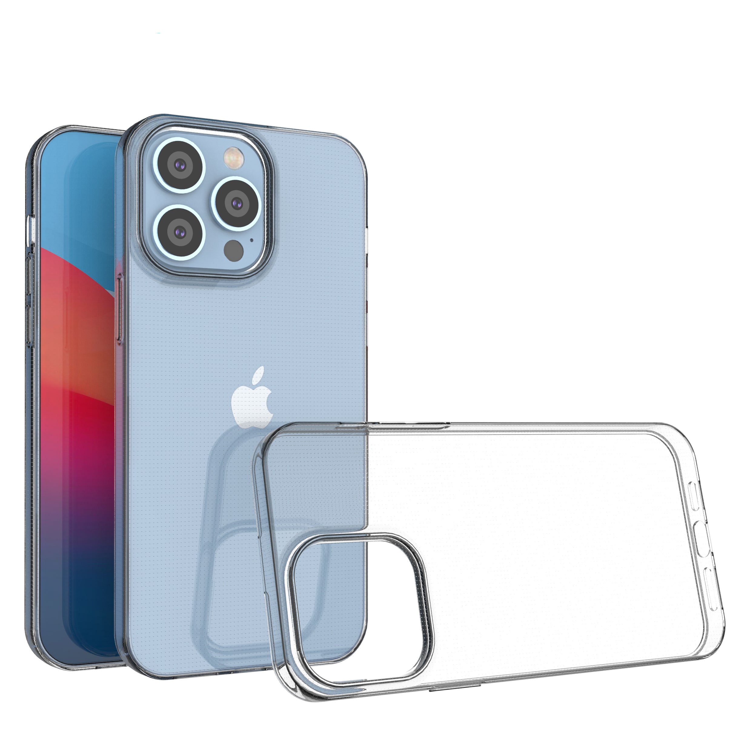 Ultra Clear 0,5 mm iPhone 14 Pro Max dekselgel gjennomsiktig