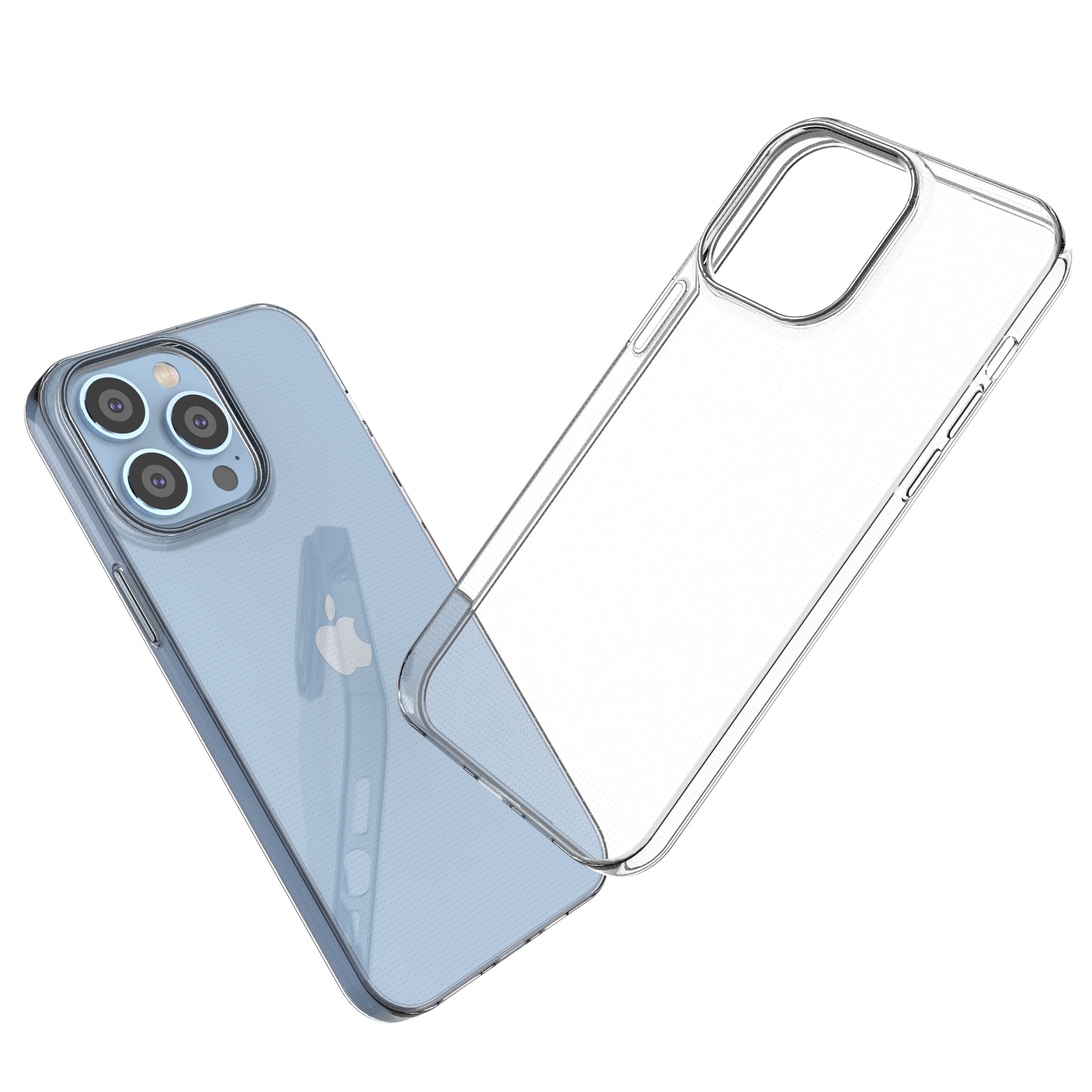 Ultra Clear 0,5 mm iPhone 14 Pro Max dekselgel gjennomsiktig