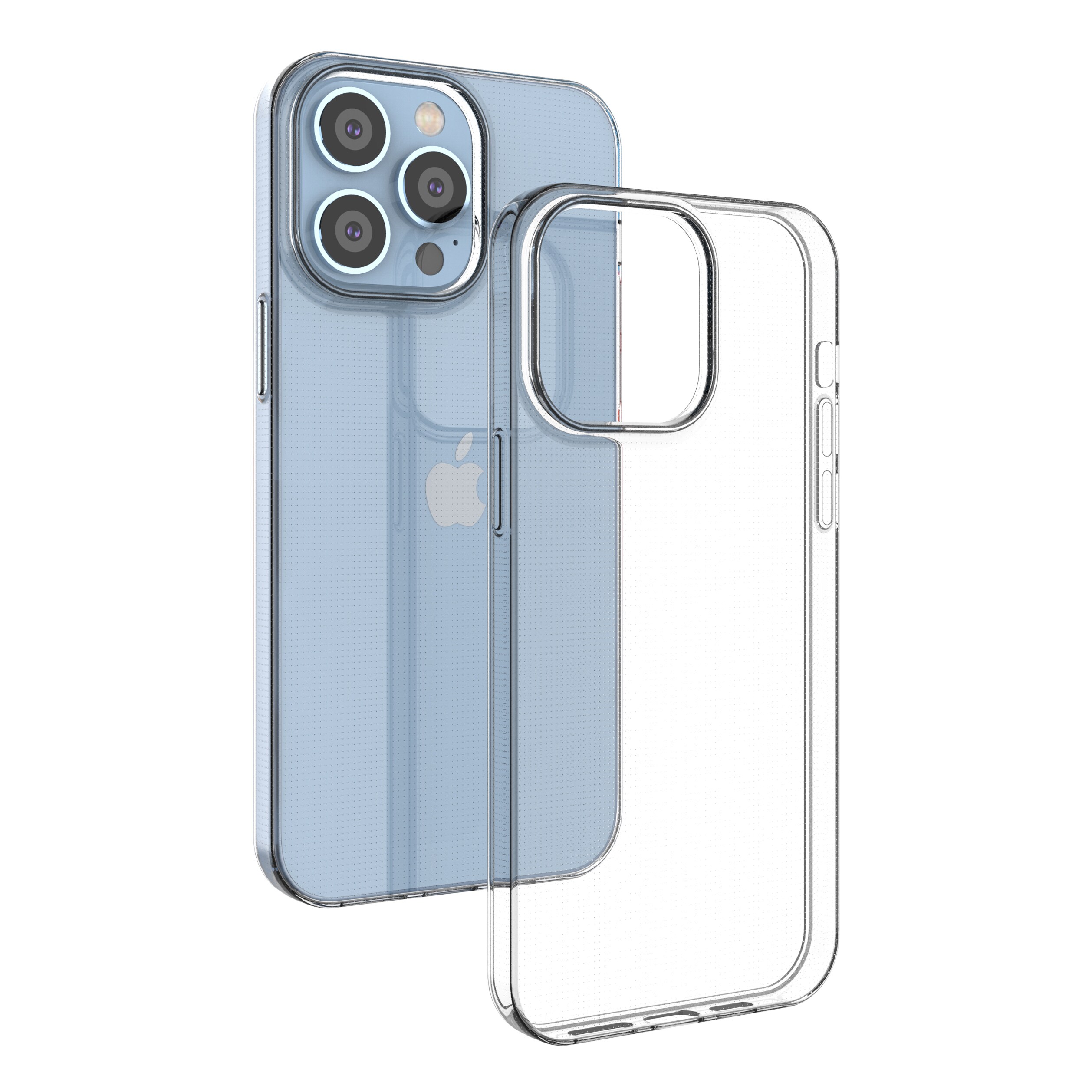 Ultra Clear 0,5 mm iPhone 14 Pro Max dekselgel gjennomsiktig