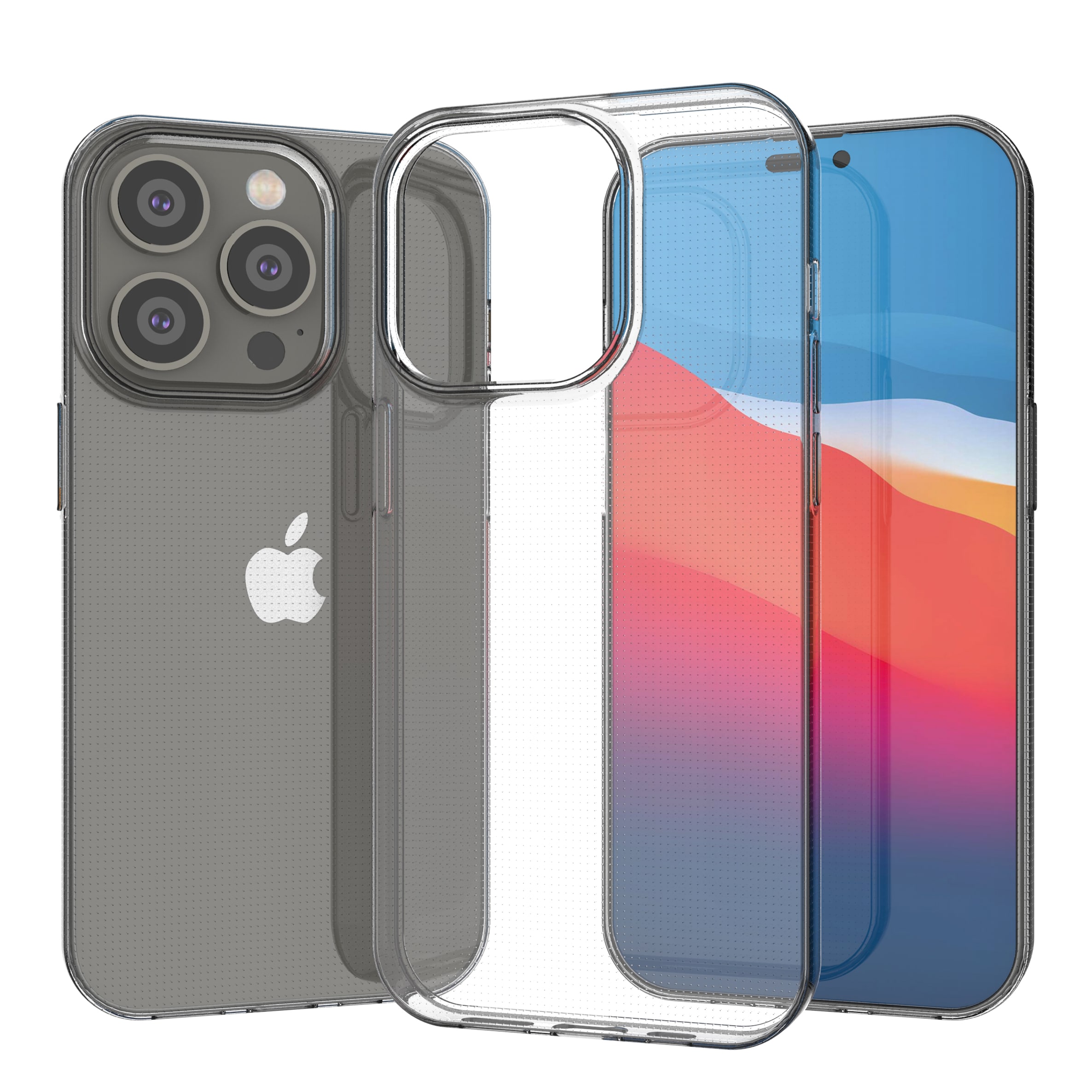 Ultra Clear 0,5 mm iPhone 14 Pro cover gel transparent