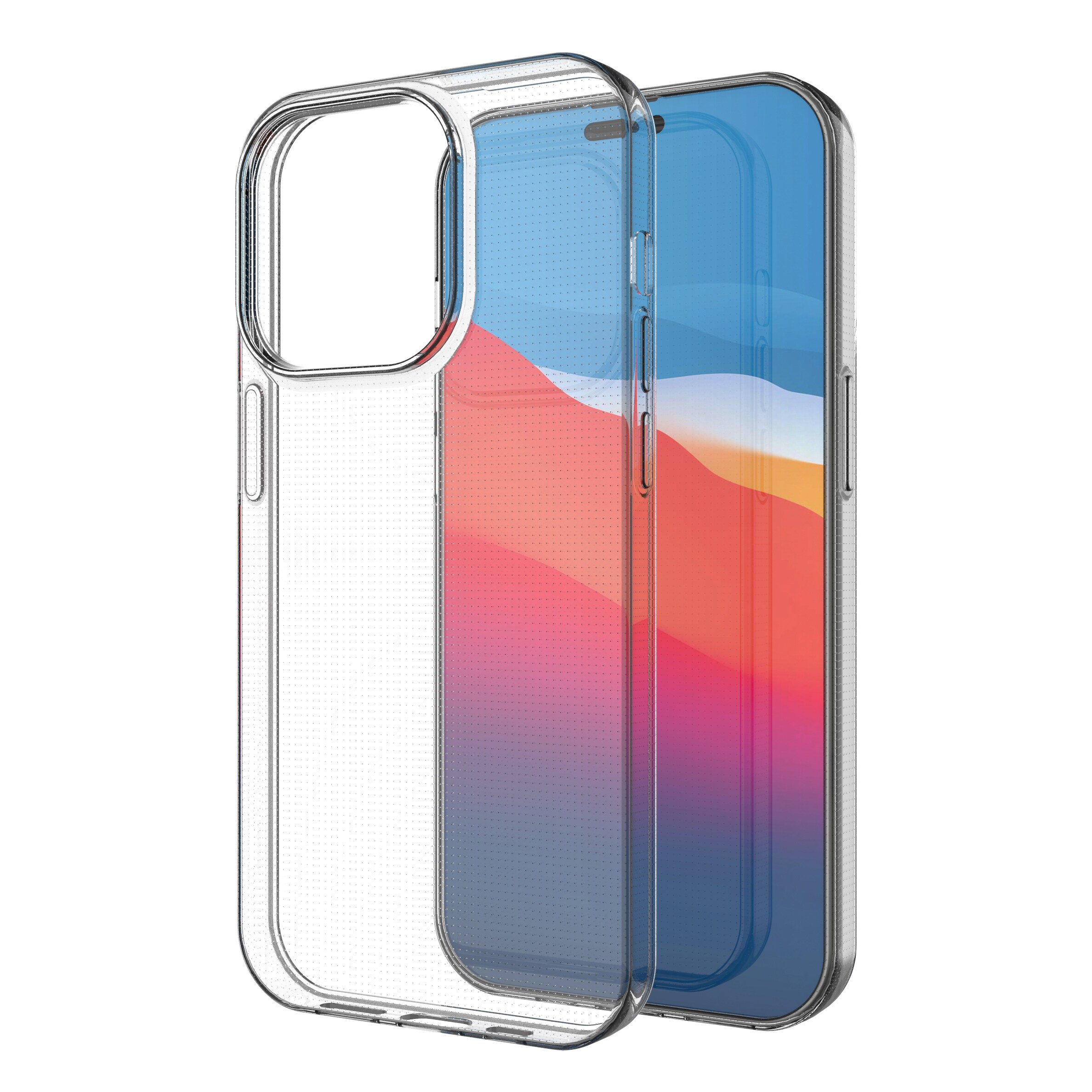 Ultra Clear 0,5 mm iPhone 14 Pro cover gel transparent