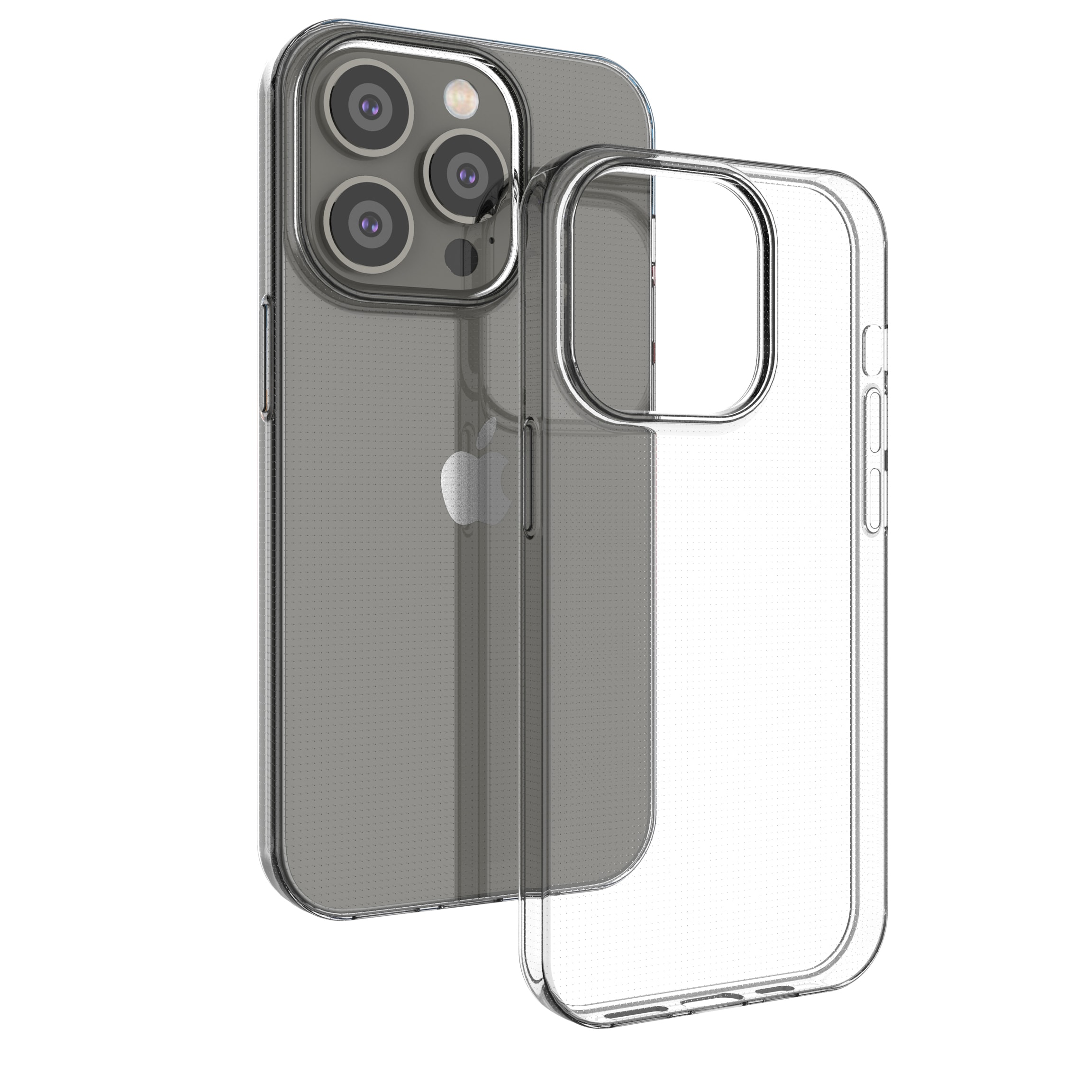 Ultra Clear 0,5 mm iPhone 14 Pro cover gel transparent