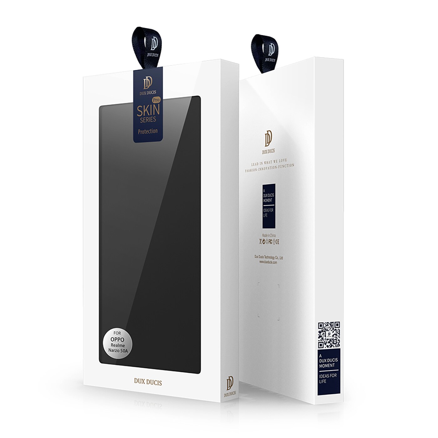 Dux Ducis Skin Pro hylsterdeksel med klaff Realme Narzo 50A svart