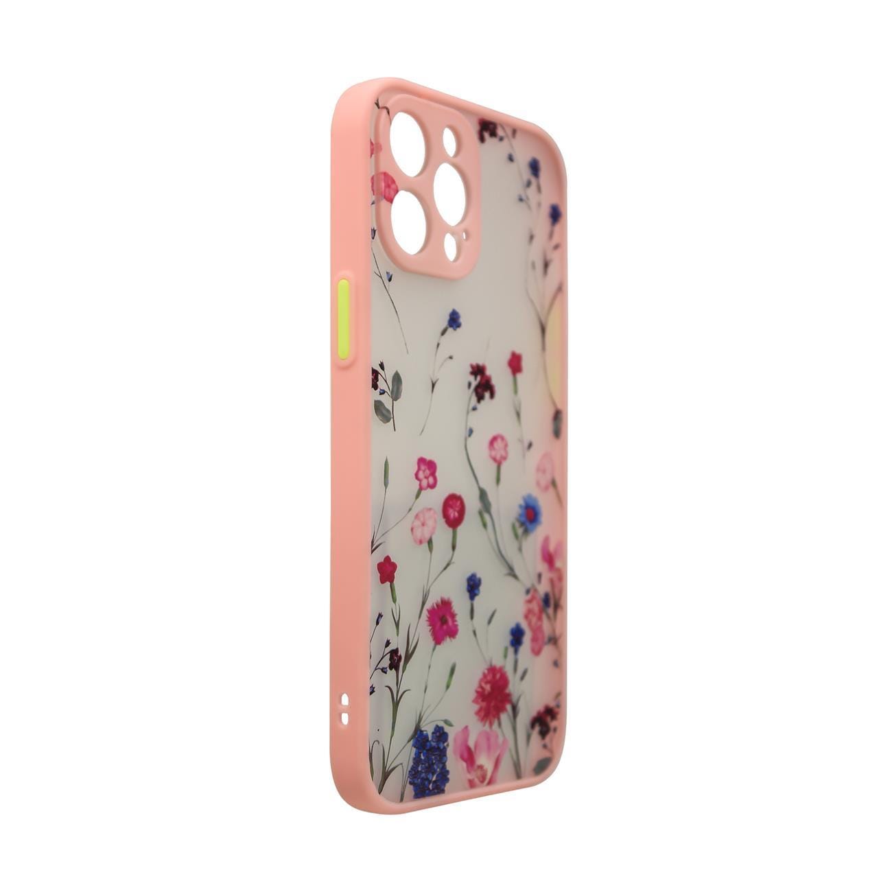 Designveske for iPhone 12 Pro Max blomst rosa