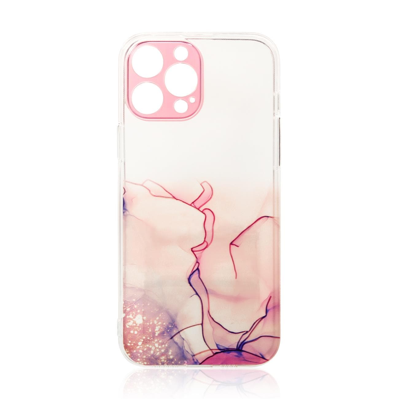 Marmorveske for Xiaomi Redmi Note 11 Gel Cover Marble Pink