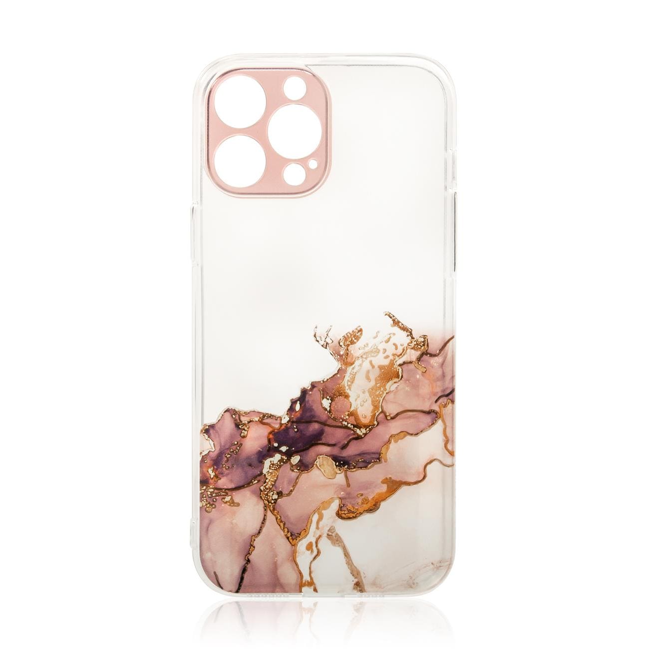 Marmorveske for Xiaomi Redmi Note 11 Gel Cover Marble Brown