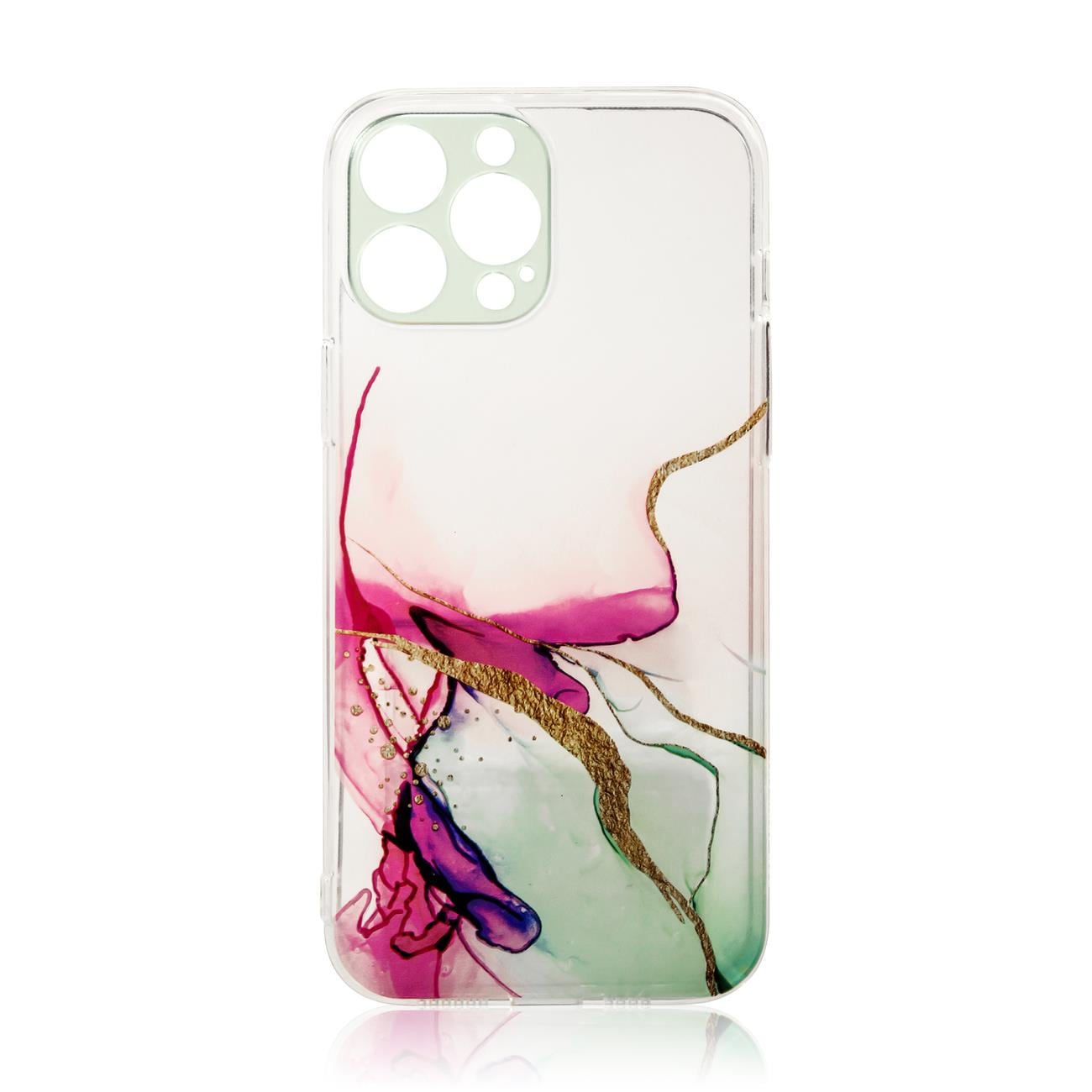 Marmordeksel for Samsung Galaxy A12 5G Gel-deksel Mint Marble