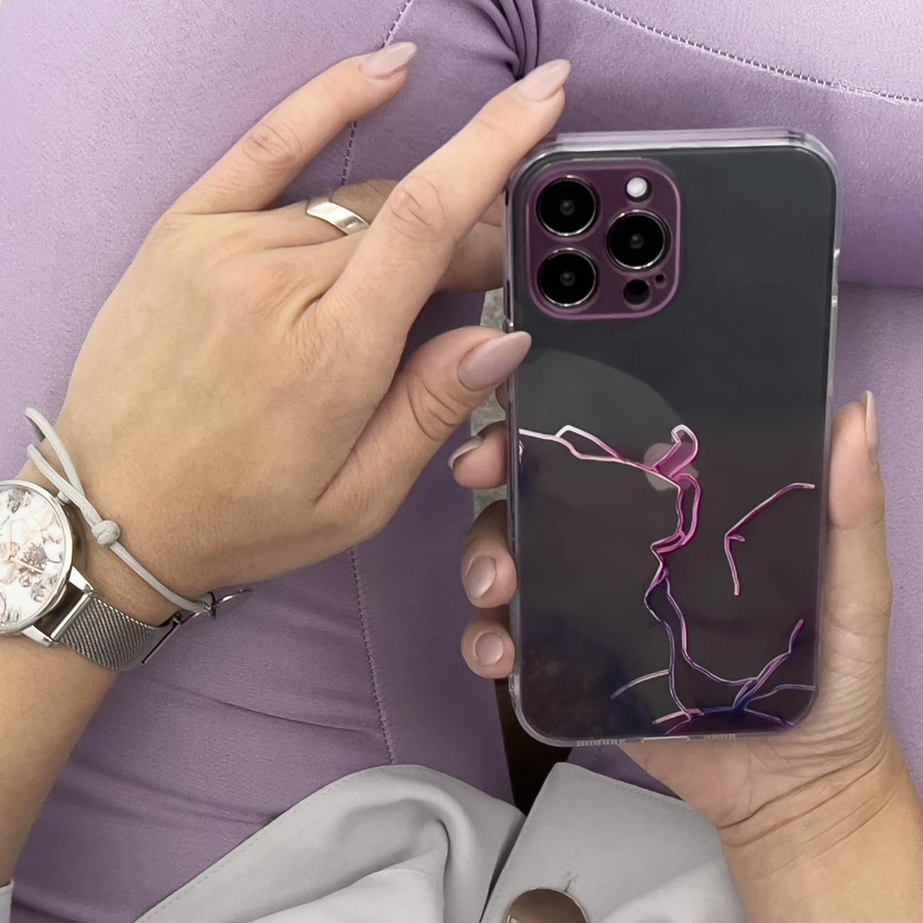 Marmorveske for iPhone 12 Pro Max Gel Cover Marble Blue