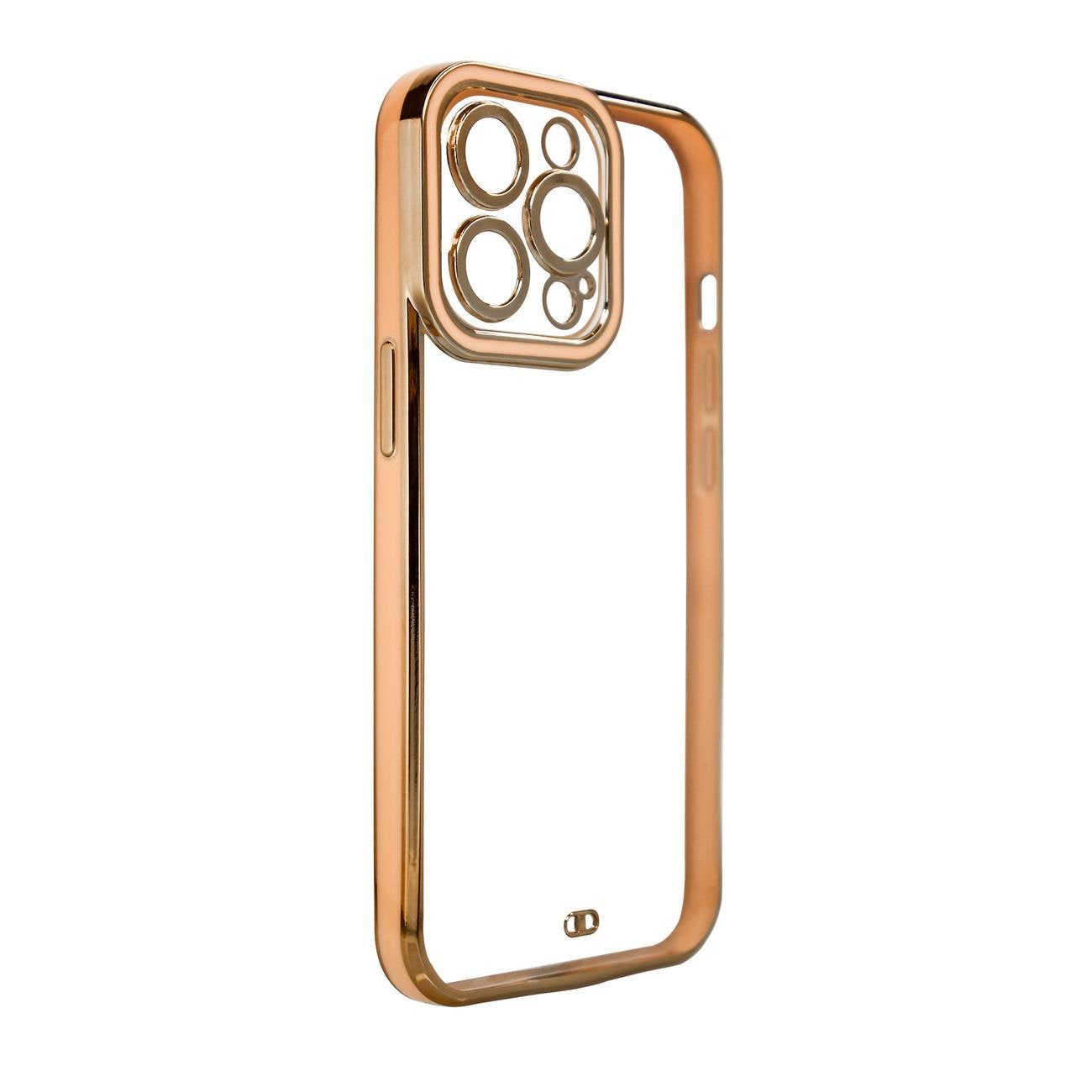 Moteveske for Xiaomi Redmi Note 11 Pro Gold Frame Gel Cover Gold