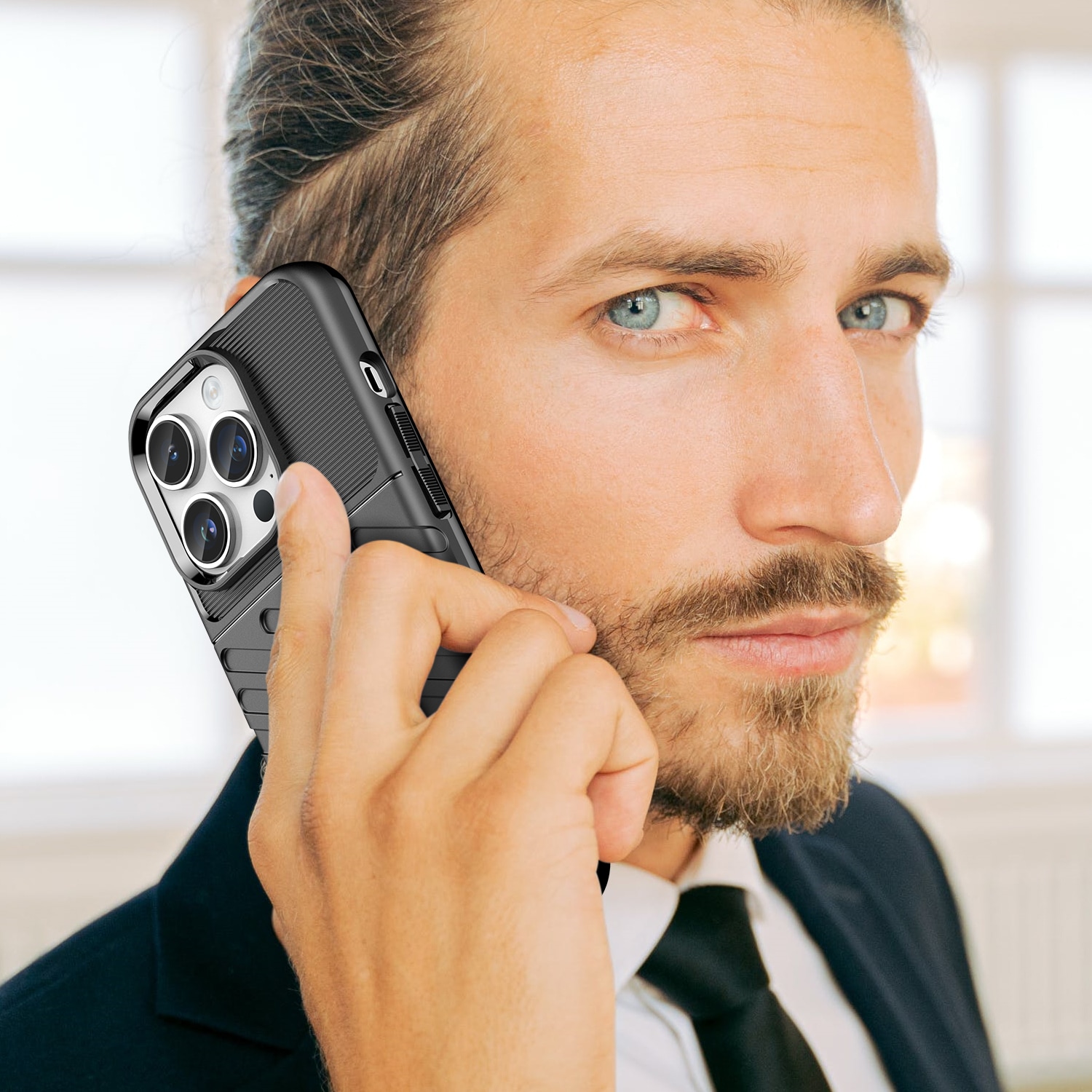 Thunder Case iPhone 14 Pro pansret koffert svart