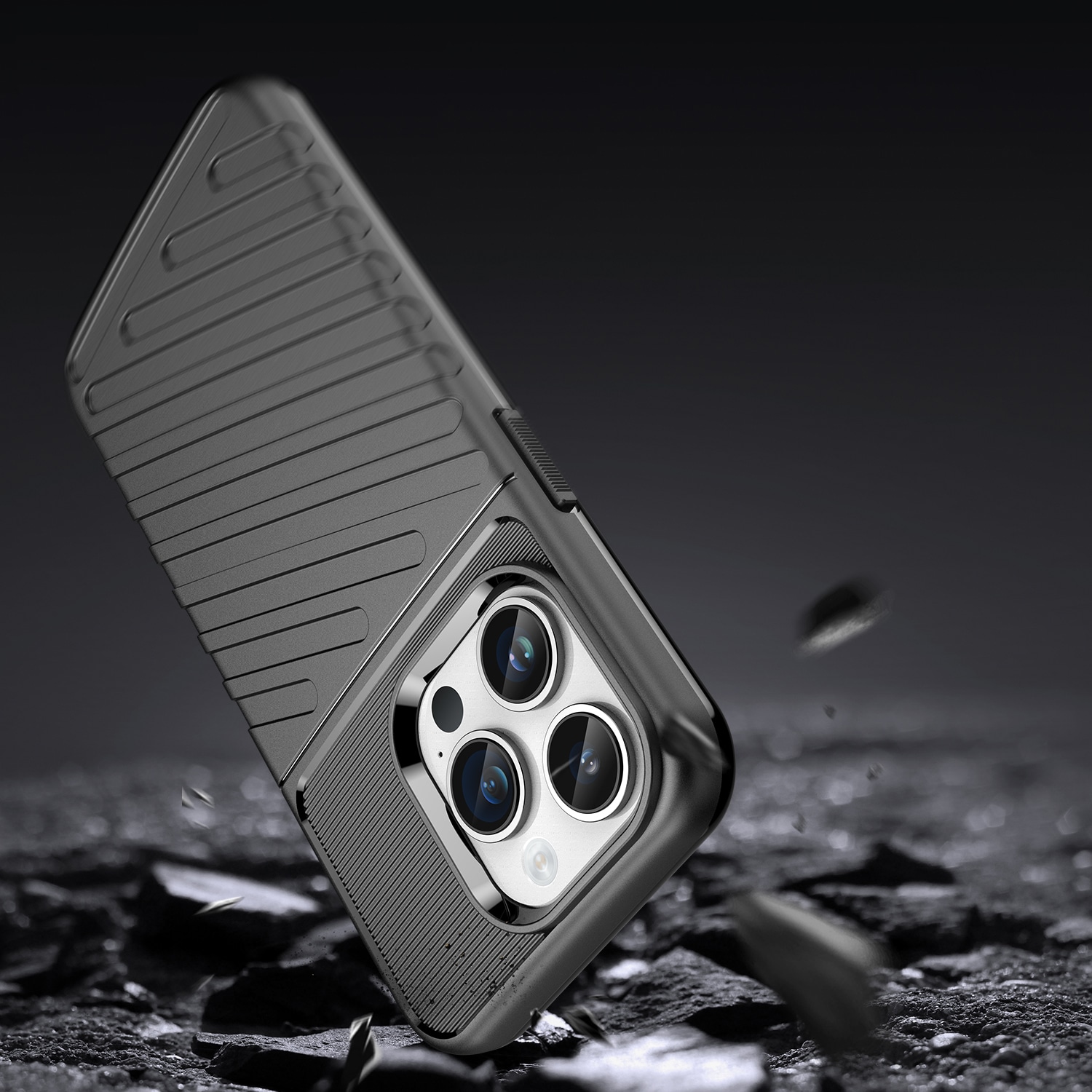 Thunder Case iPhone 14 Pro Max pansret koffert svart