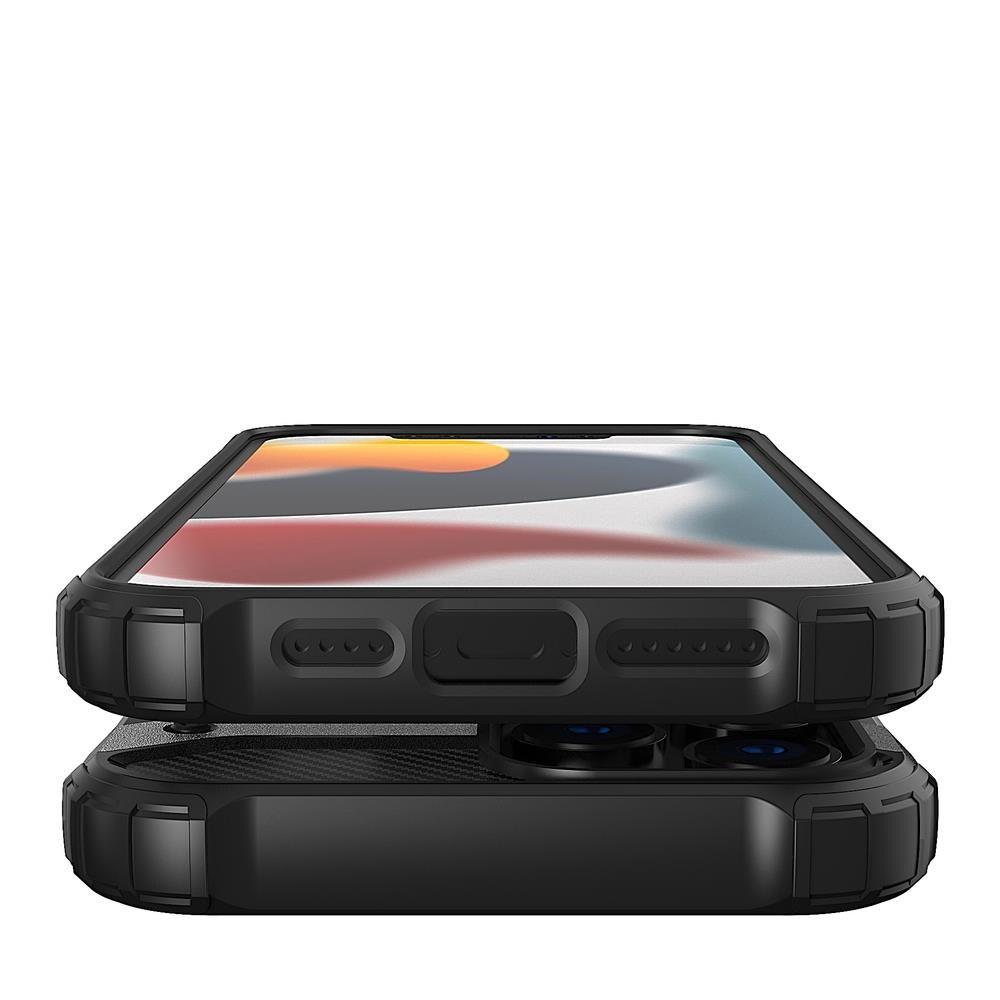 Hybrid Armor-koffert iPhone 14 Pro Max pansret hybridkoffert svart