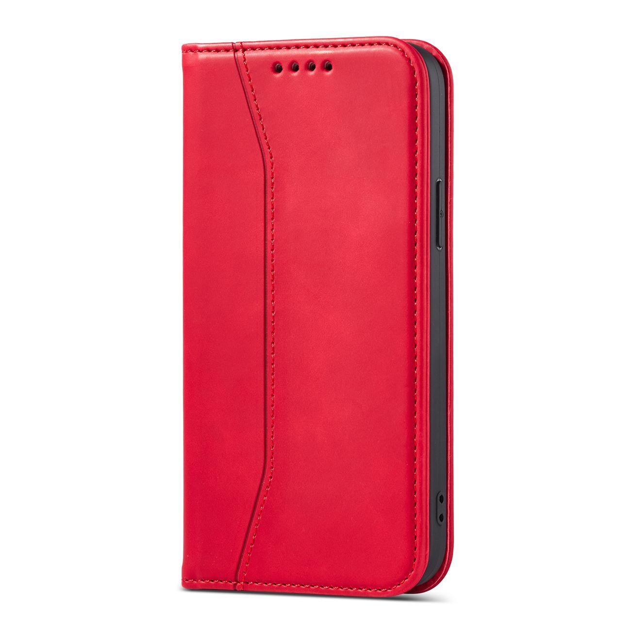 $ 0000062n Fancy Case-etui for $ 0000010n 14 Plus flip cover lommebokstativ rød