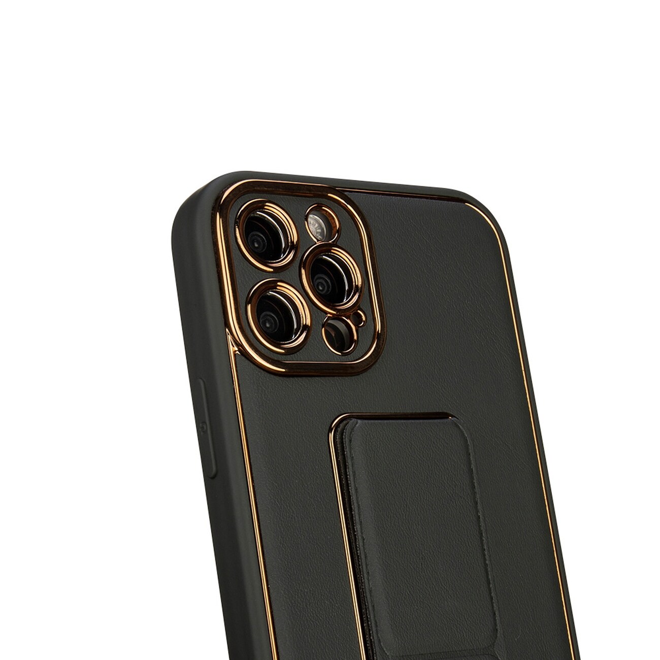 Nytt Kickstand-etui for iPhone 12 Pro med stativ grønn