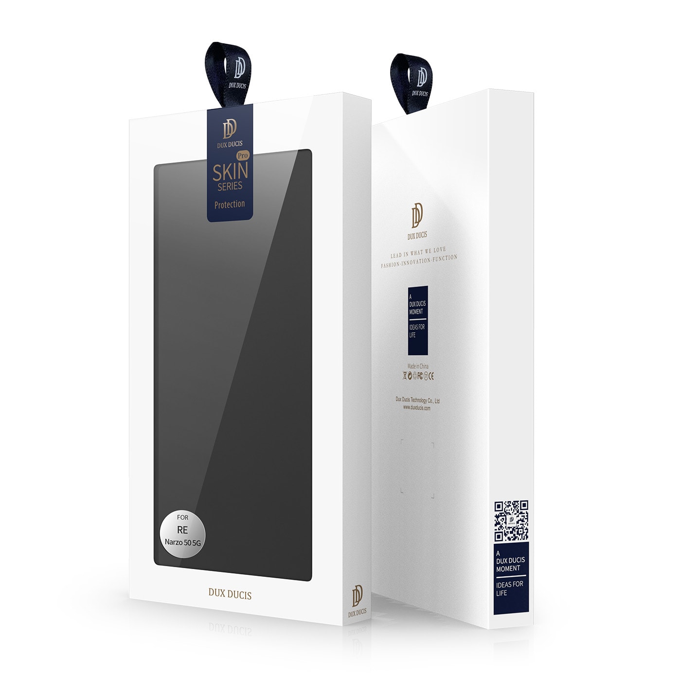 Dux Ducis Skin Pro hylsterdeksel med klaff Realme Narzo 50A svart