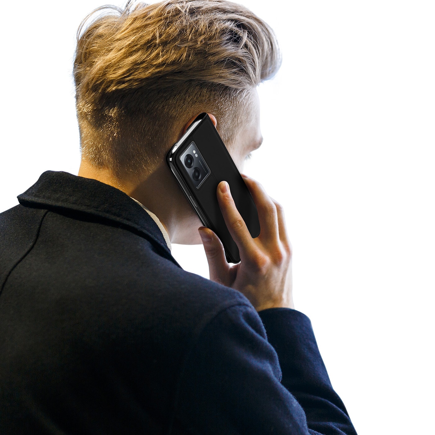 Dux Ducis Skin Pro hylsterdeksel med klaff Realme Narzo 50A svart