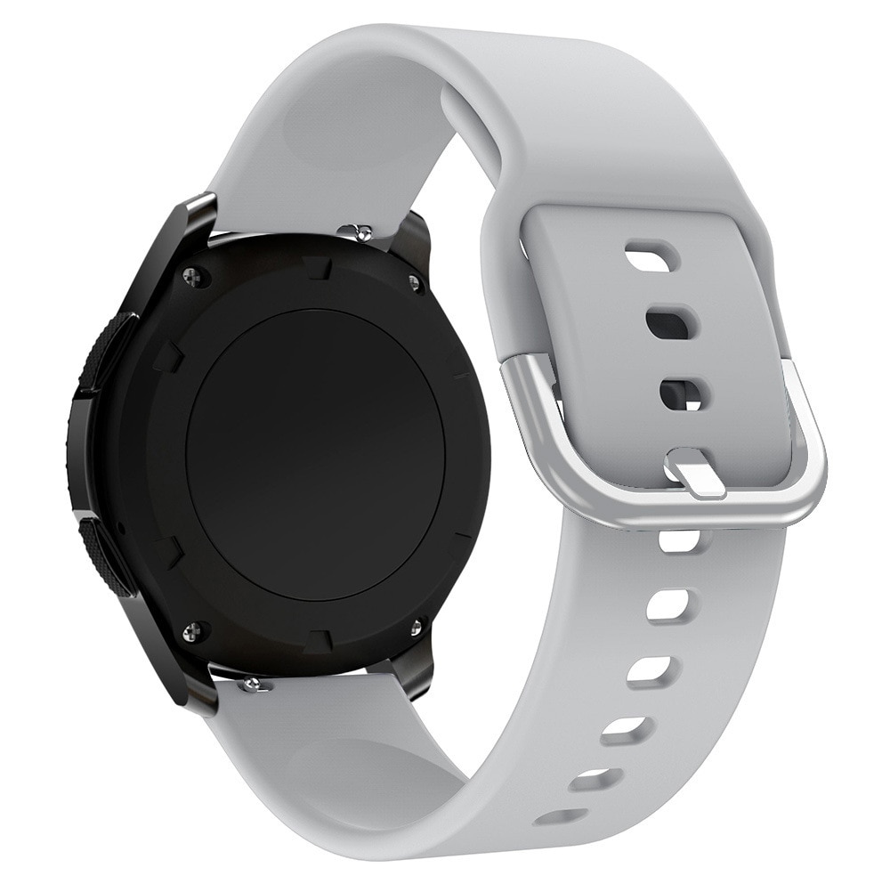 Silikonrem TYS-bånd for Samsung Galaxy Watch 40 / 41 / 42 / 43 / 44 mm - grå