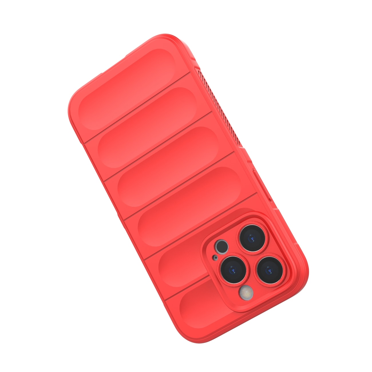 Magic Shield-etui for iPhone 13 Pro fleksibelt pansredeksel rødt