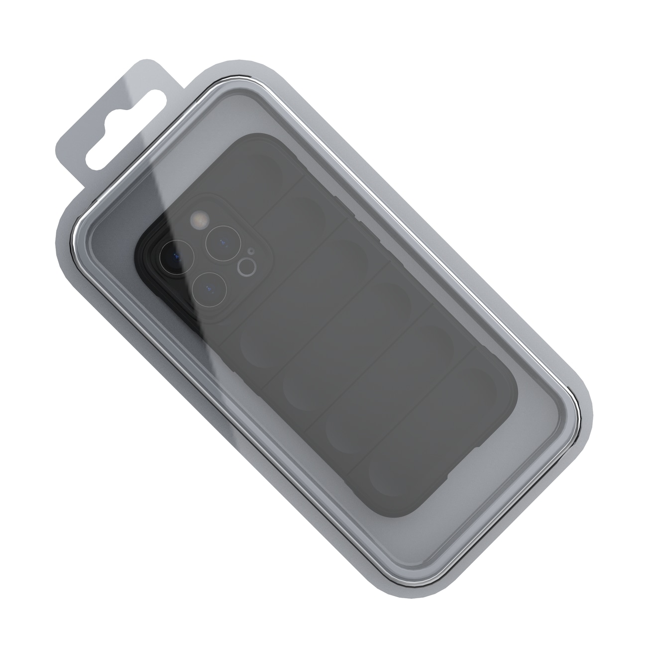 Magic Shield-etui for iPhone 13 Pro fleksibelt pansredeksel mørkeblått