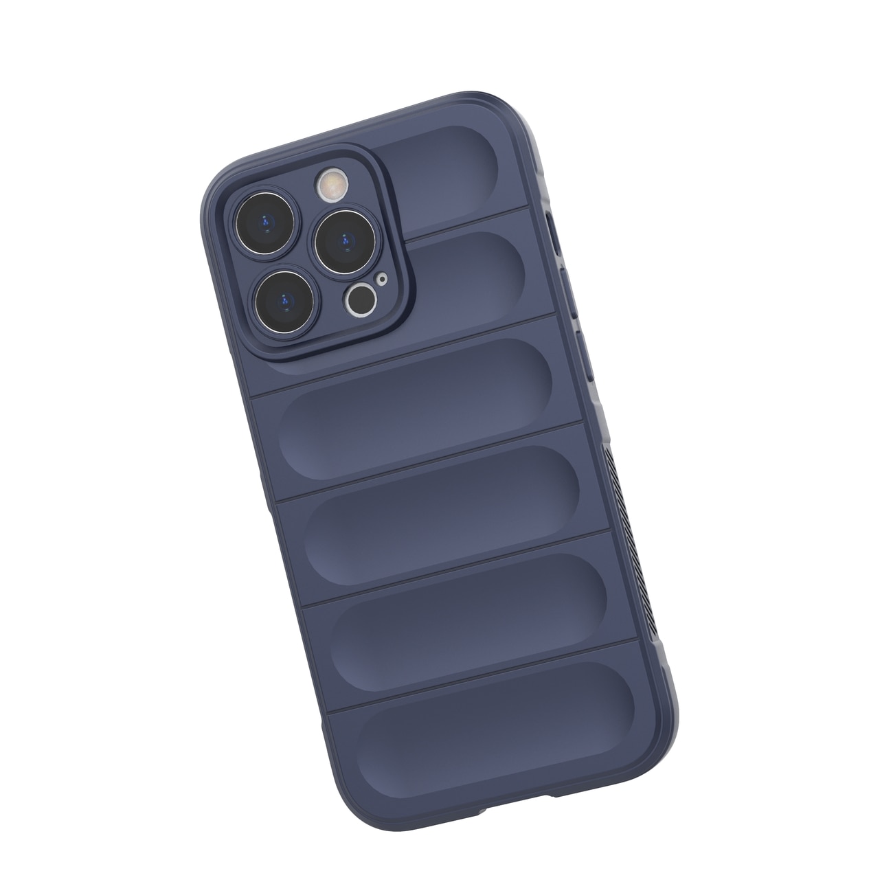 Magic Shield-etui for iPhone 13 Pro fleksibelt pansredeksel mørkeblått