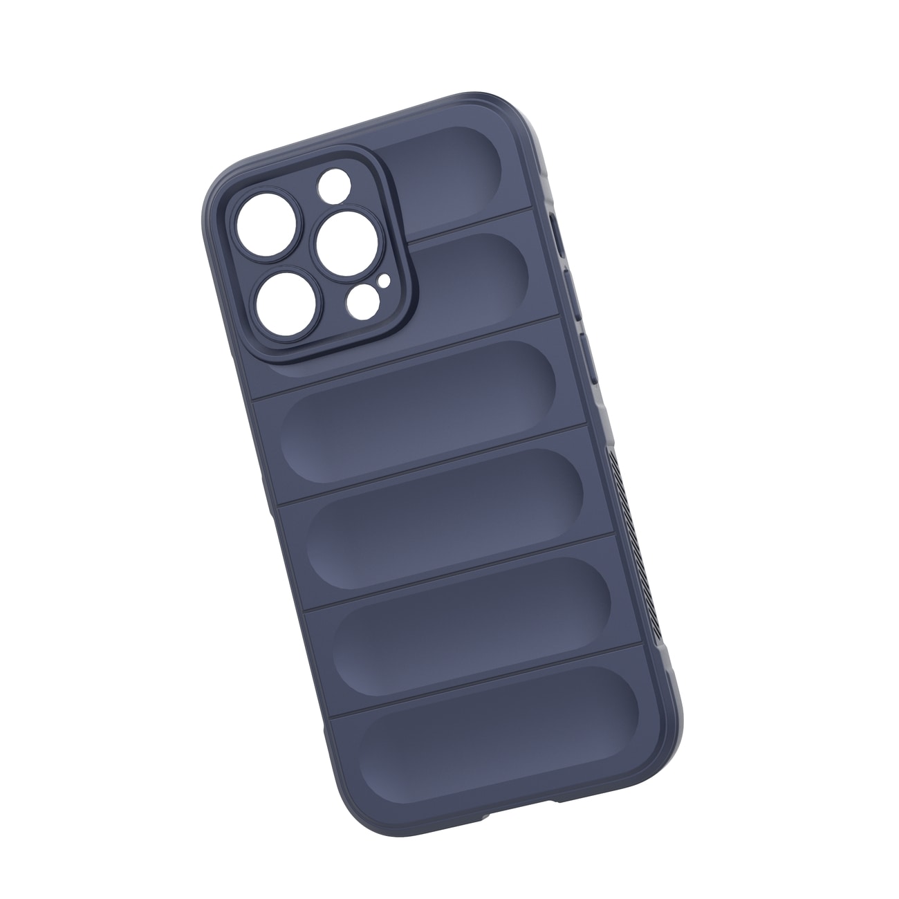 Magic Shield-etui for iPhone 13 Pro fleksibelt pansredeksel mørkeblått