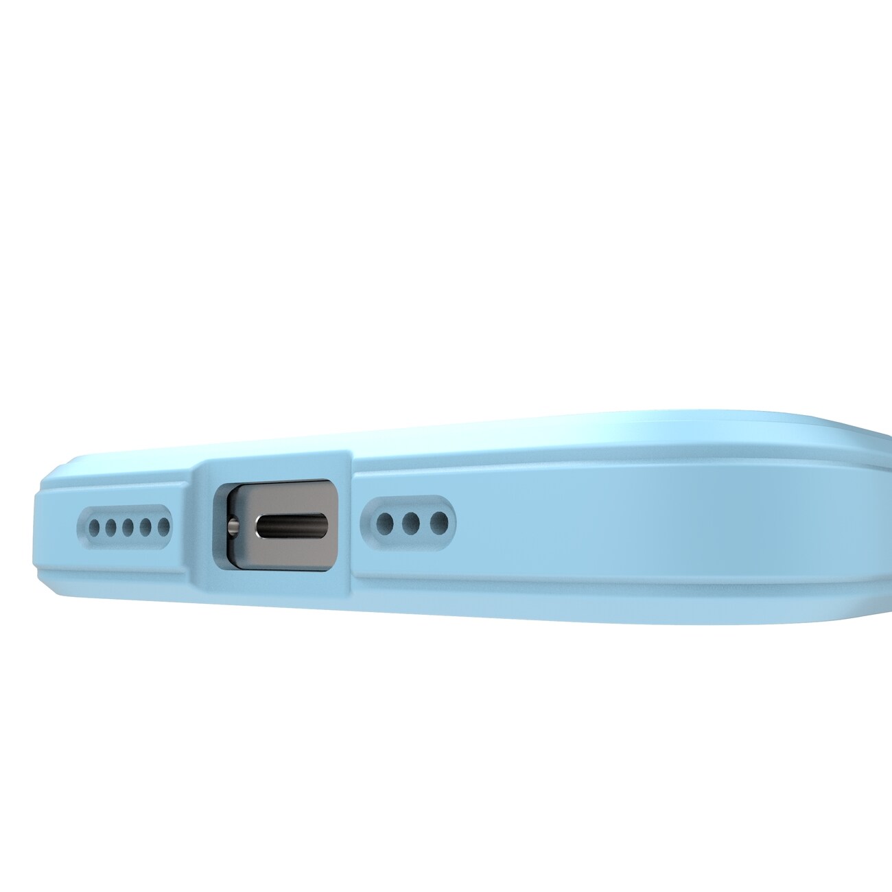 Magic Shield-etui for iPhone 13 Pro fleksibelt pansredeksel lyseblått