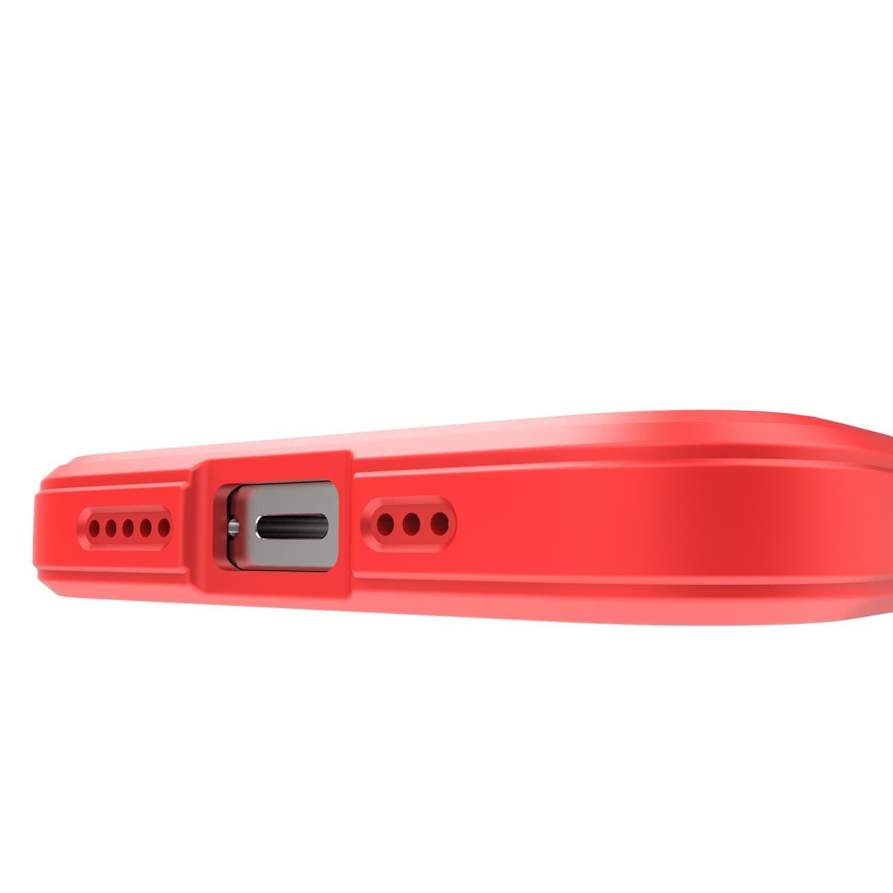 Magic Shield-etui for iPhone 13 Pro Max fleksibelt pansredeksel rødt