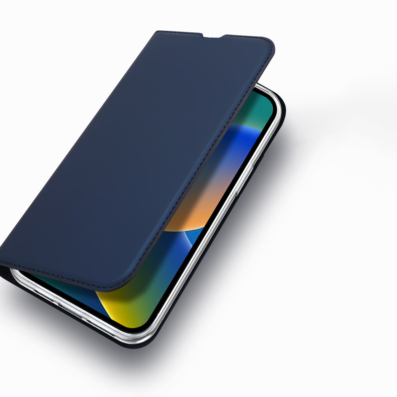 Dux Ducis Skin Pro Holster Flip Cover for iPhone 14 Plus blå