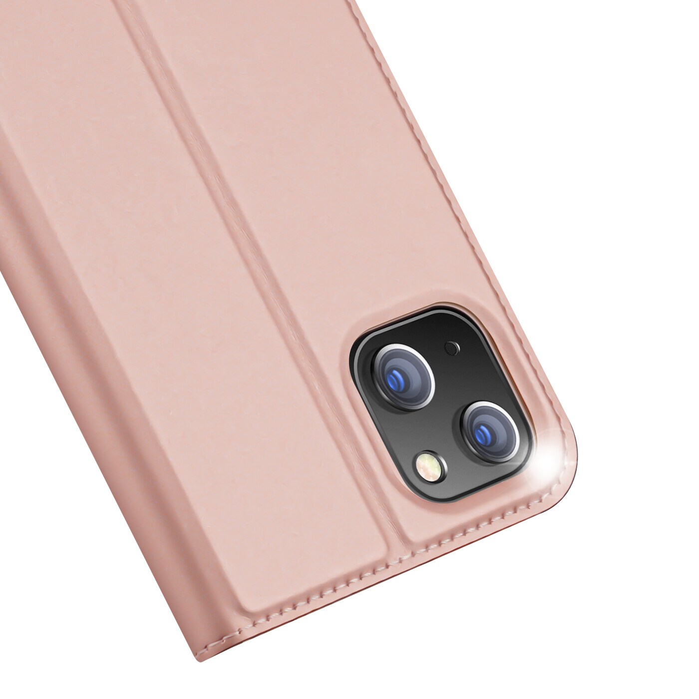 Dux Ducis Skin Pro Holster Flip Cover for iPhone 14 Plus rosa