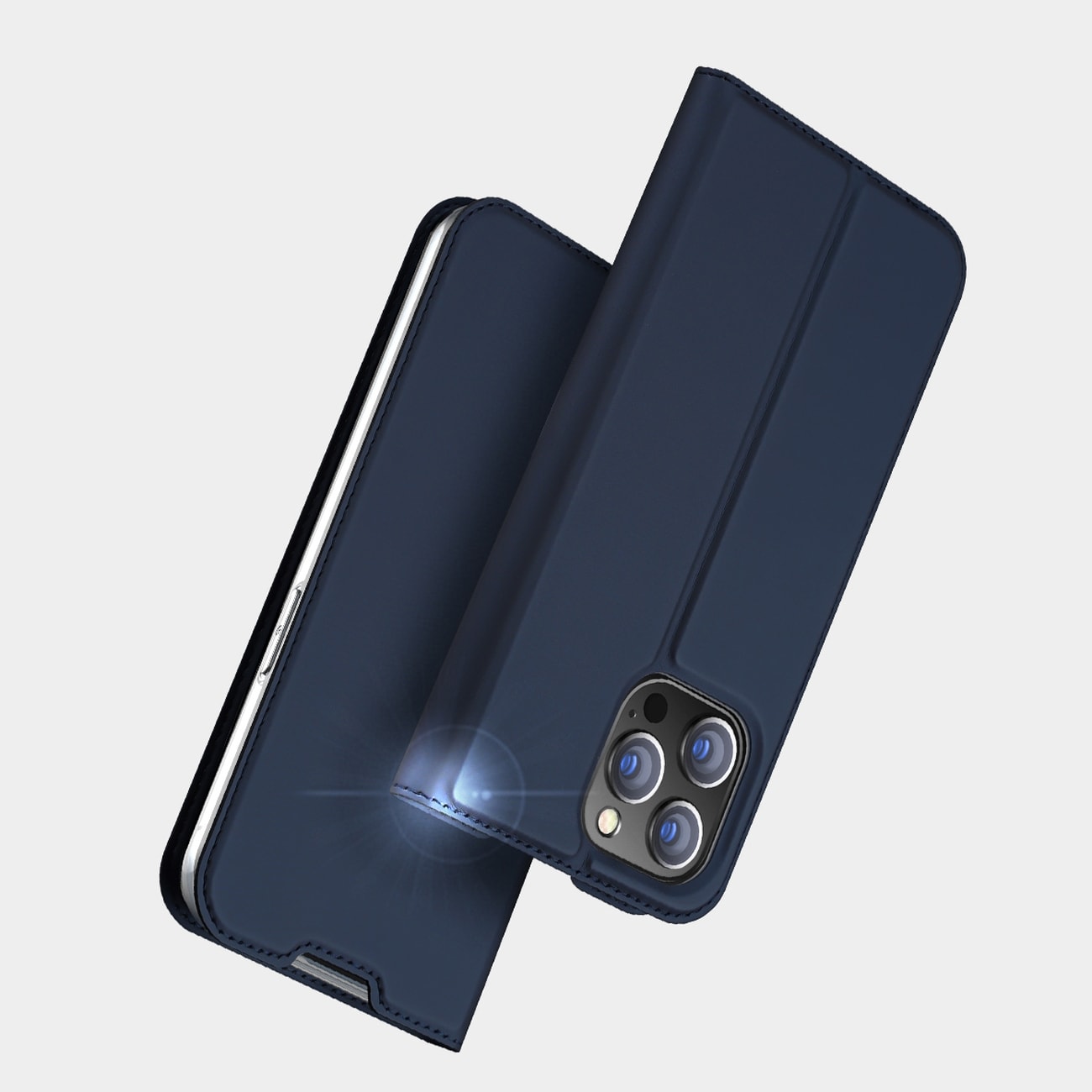 Dux Ducis Skin Pro Holster Flip Cover for iPhone 14 Pro gull