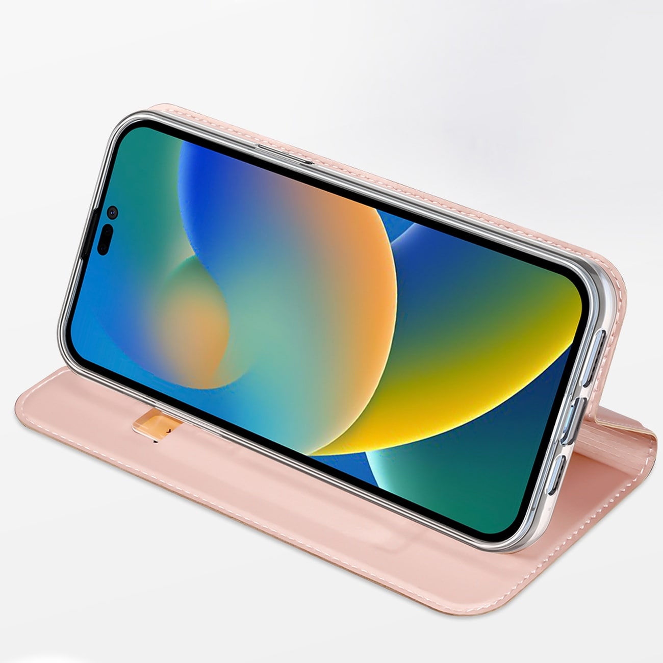 Dux Ducis Skin Pro Holster Flip Cover for iPhone 14 Pro gull