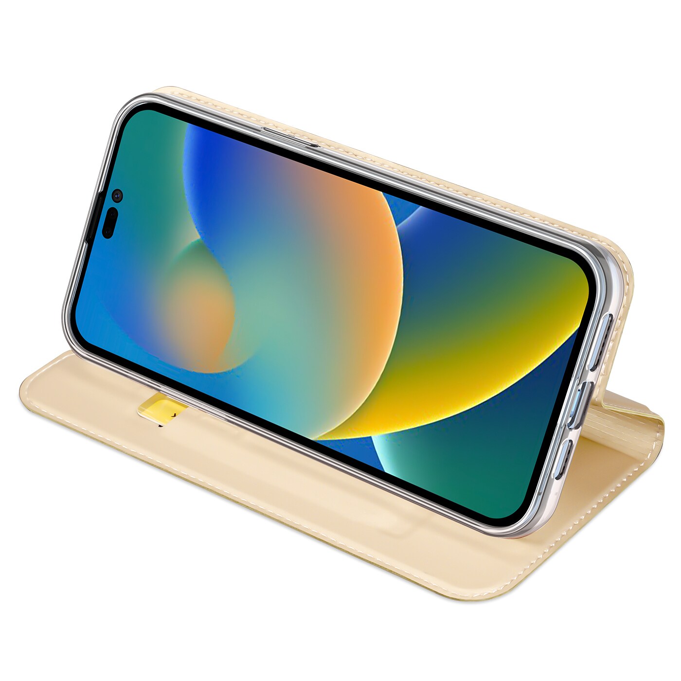 Dux Ducis Skin Pro Holster Flip Cover for iPhone 14 Pro gull