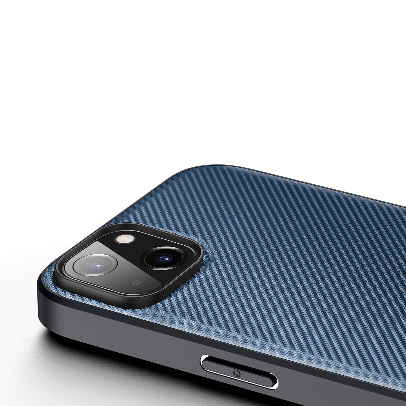 Dux Ducis Fino etui deksel iPhone 14 Plus blå nylon