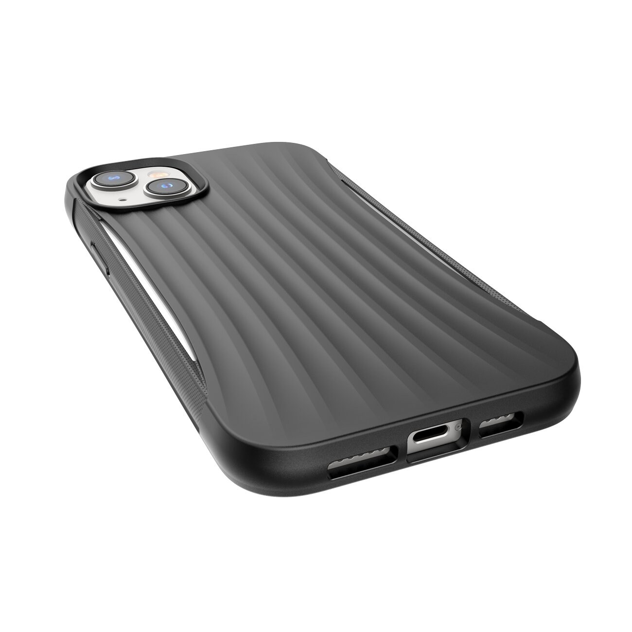 Raptic X-Doria Clutch-etui iPhone 14 bakdeksel svart
