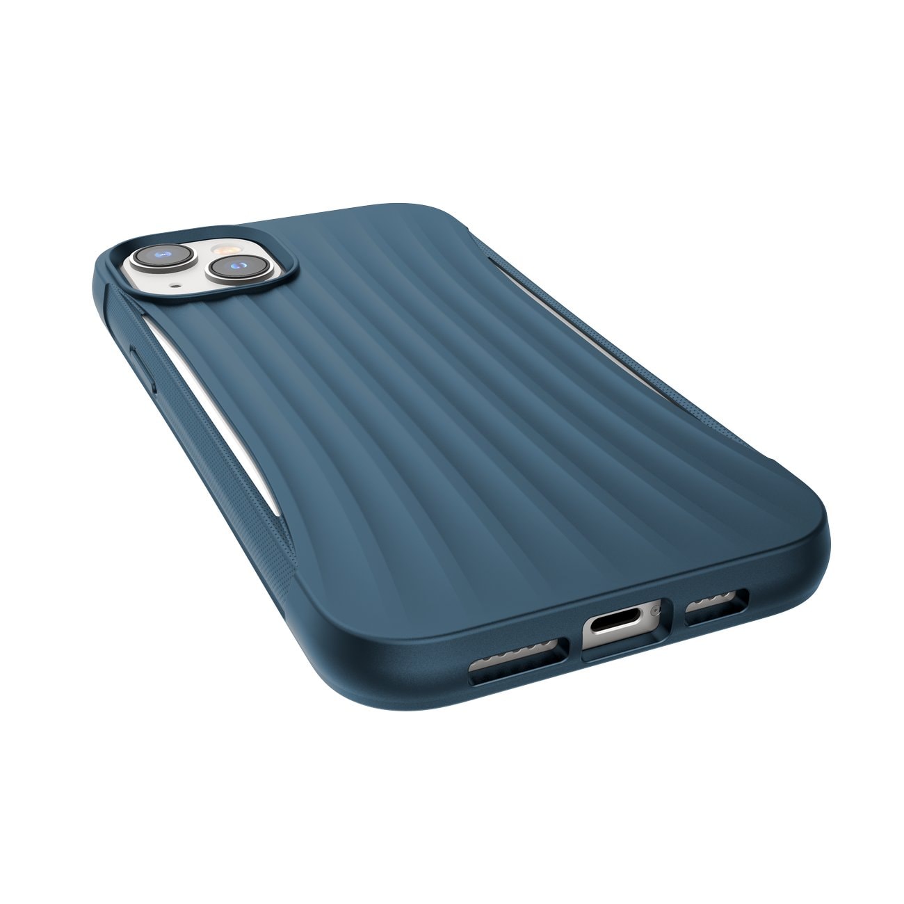 Raptic X-Doria Clutch-etui iPhone 14 bakdeksel blå