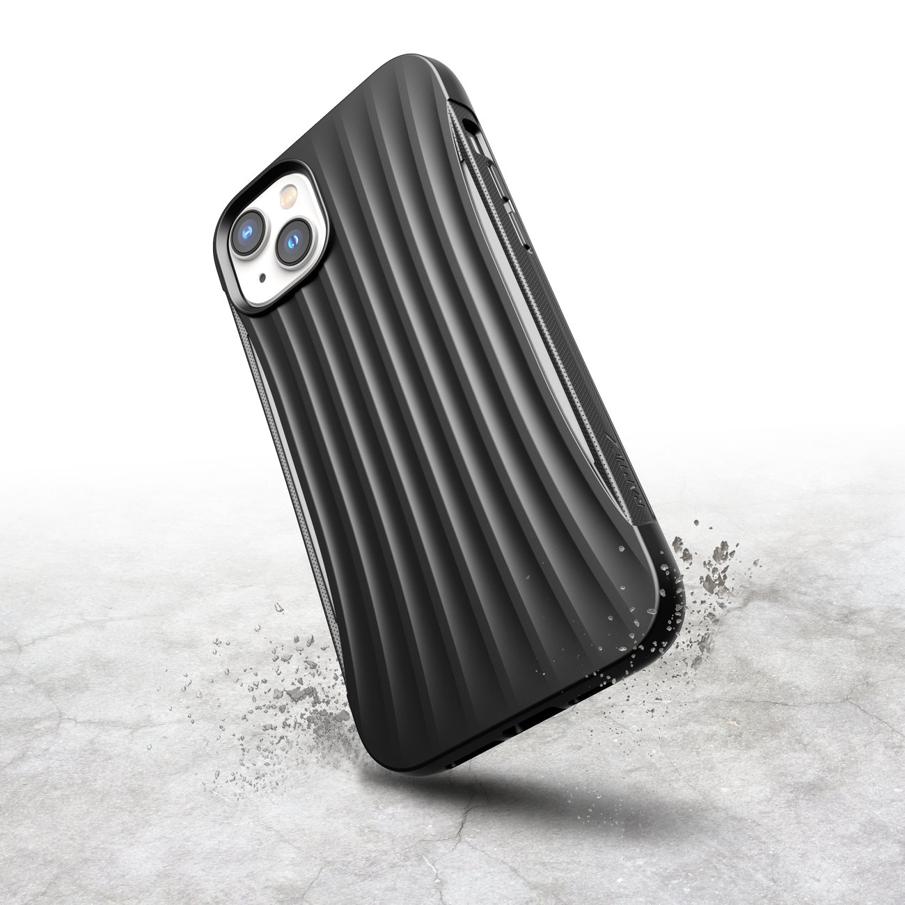Raptic X-Doria Clutch-etui iPhone 14 Plus bakdeksel svart
