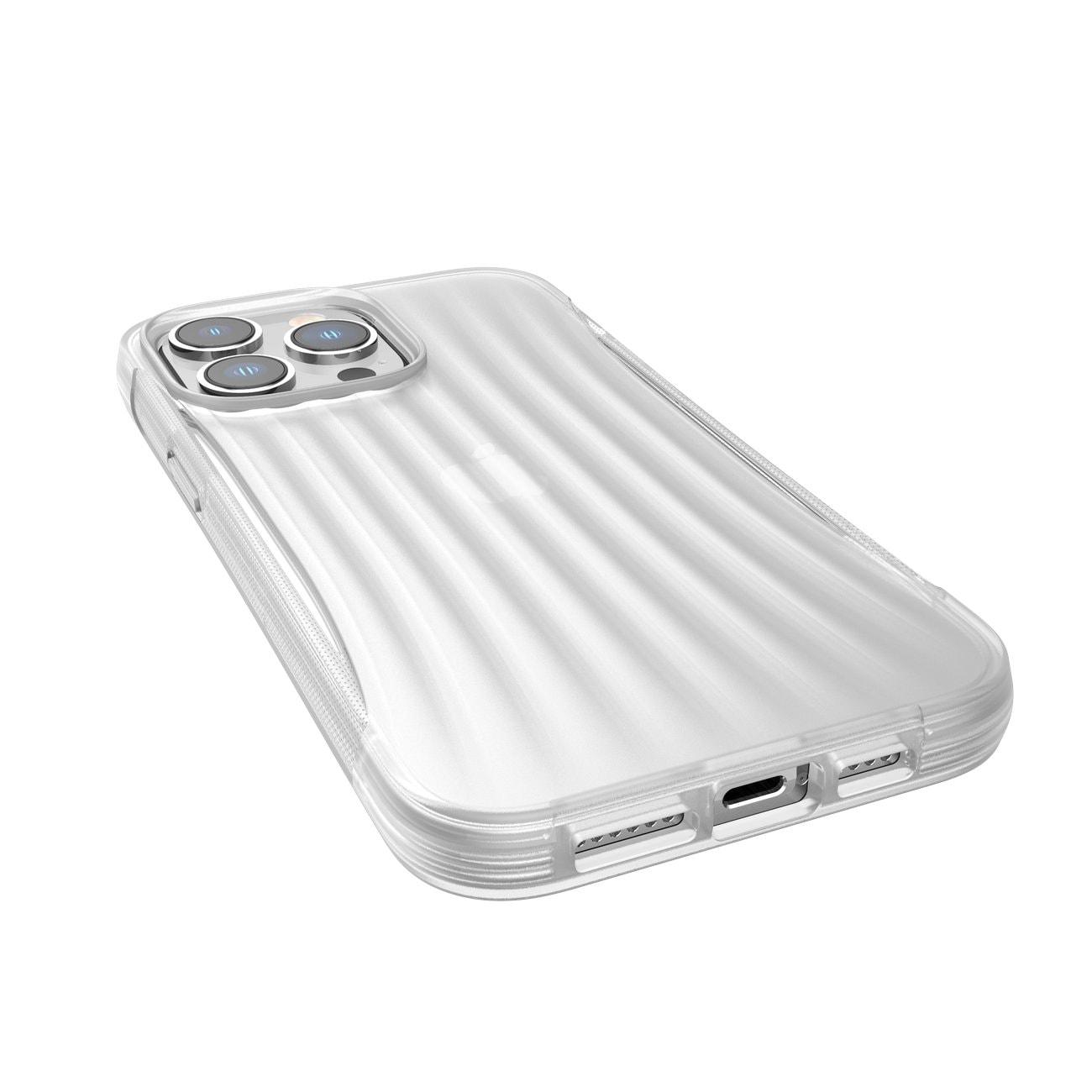 Raptic X-Doria Clutch-etui iPhone 14 Pro gjennomsiktig bakdeksel