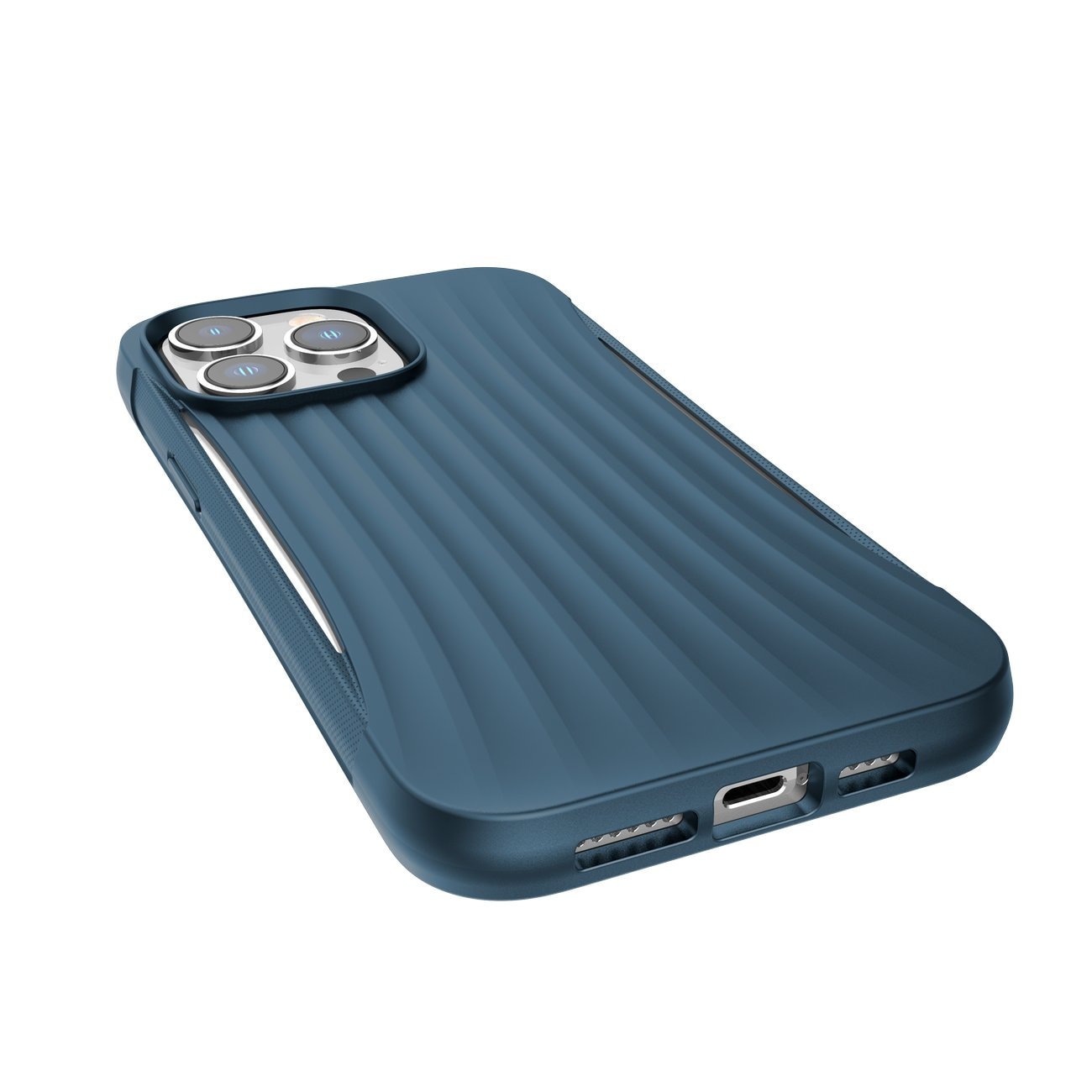 Raptic X-Doria Clutch-etui iPhone 14 Pro bakdeksel blå
