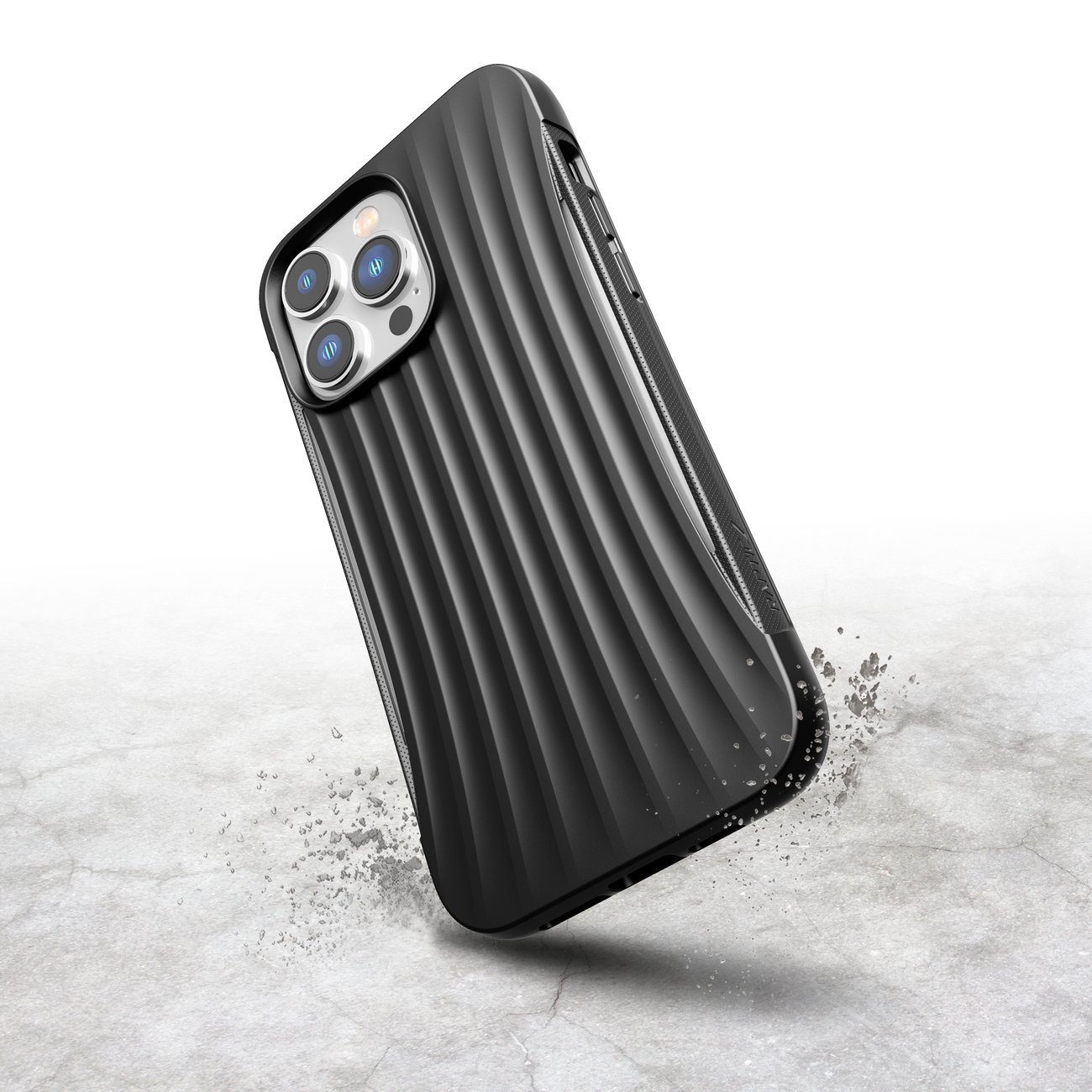 Raptic X-Doria Clutch-etui iPhone 14 Pro Max bakdeksel svart