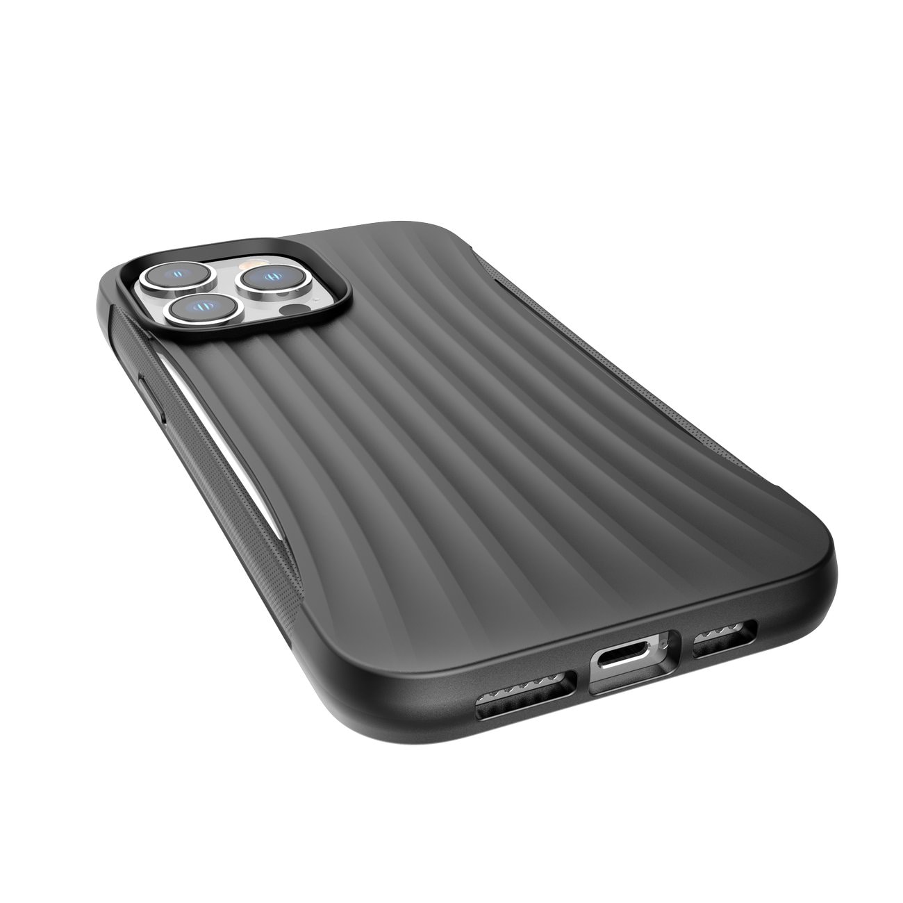 Raptic X-Doria Clutch-etui iPhone 14 Pro Max bakdeksel svart