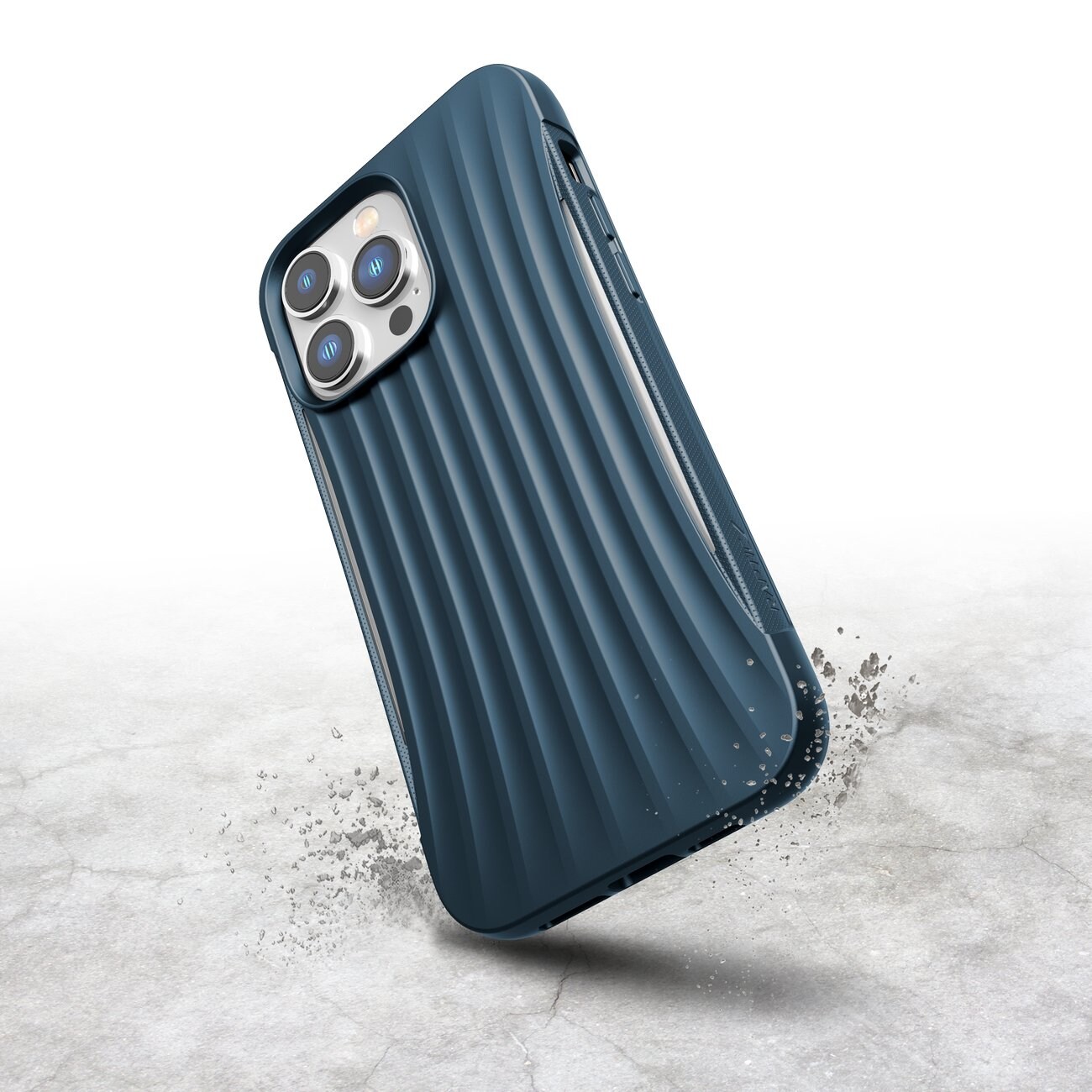 Raptic X-Doria Clutch-etui iPhone 14 Pro Max bakdeksel blå