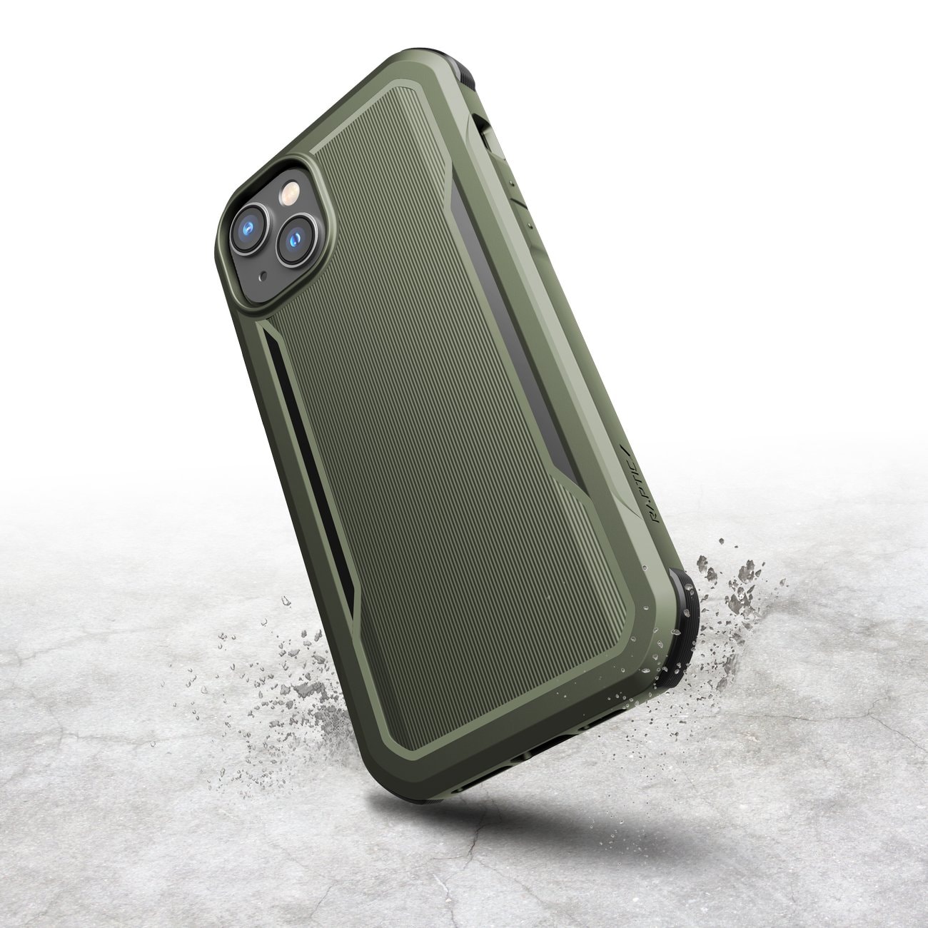 Raptic X-Doria Fort Case iPhone 14 Plus med MagSafe pansrede deksel grønn
