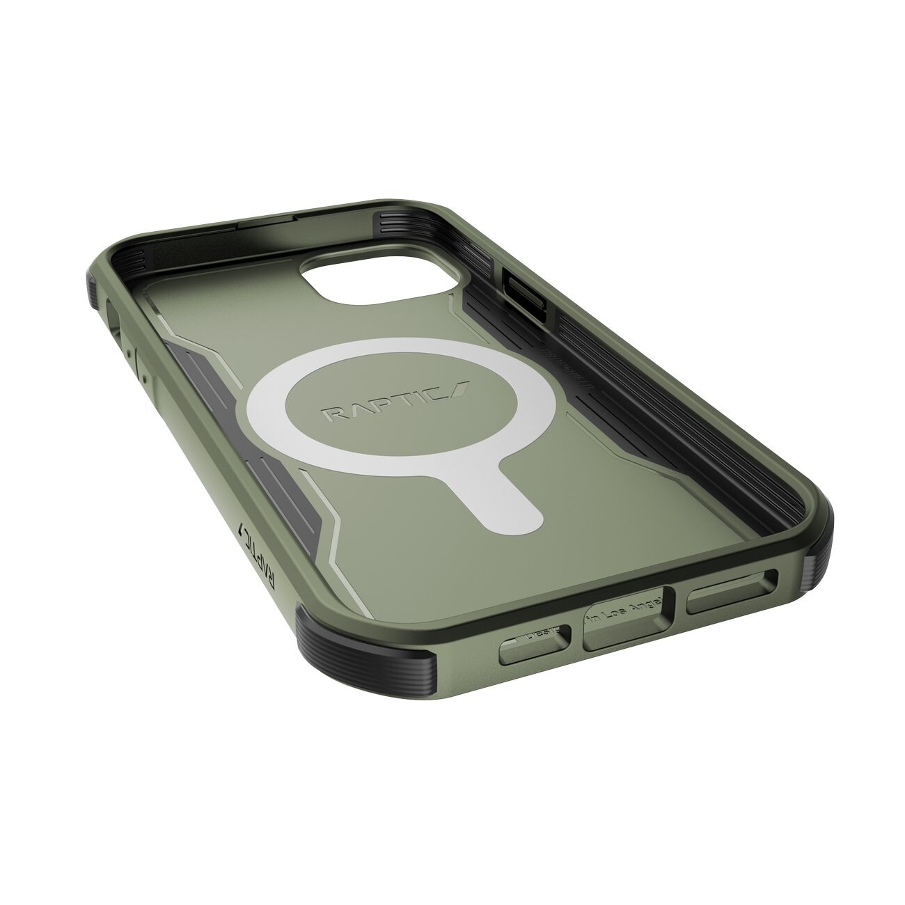 Raptic X-Doria Fort Case iPhone 14 Plus med MagSafe pansrede deksel grønn