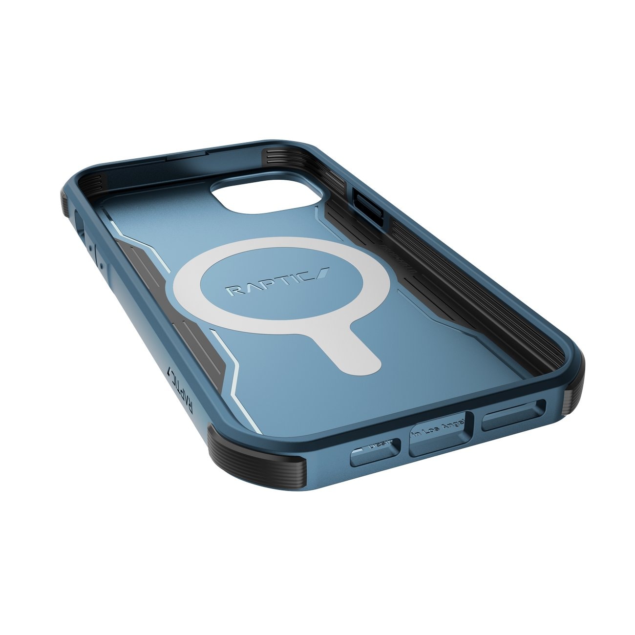 Raptic X-Doria Fort Case iPhone 14 Plus med MagSafe pansret blått deksel