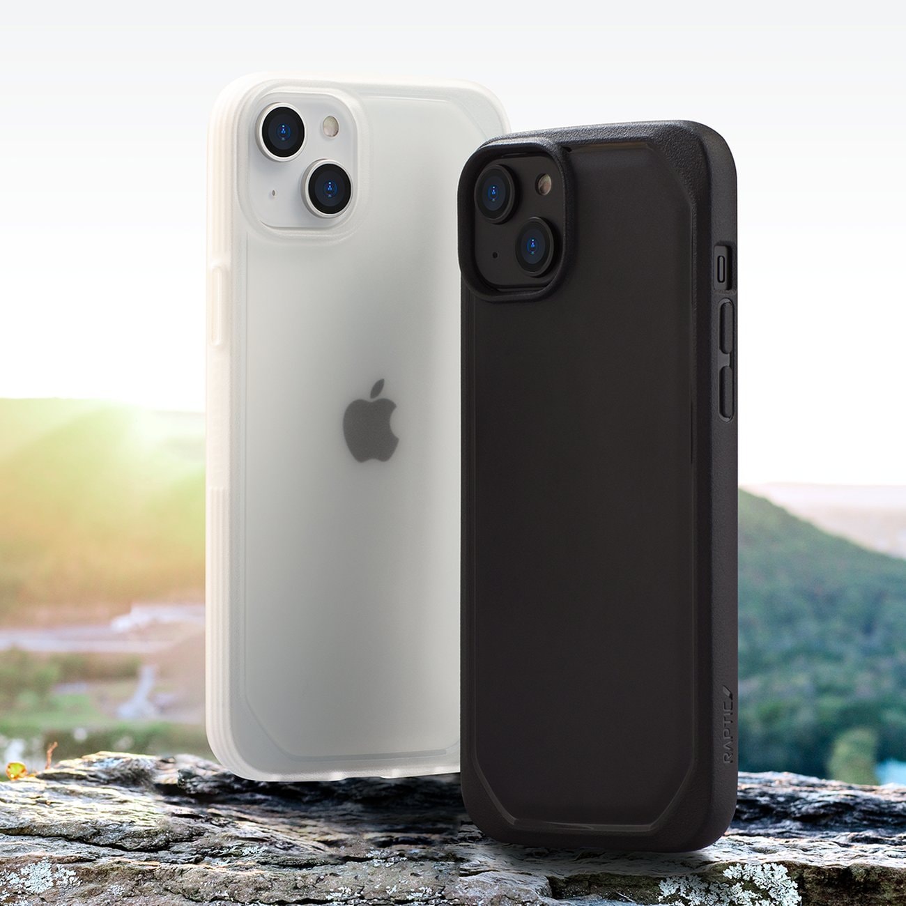 Raptic X-Doria Slim Case iPhone 14 Plus bakdeksel svart
