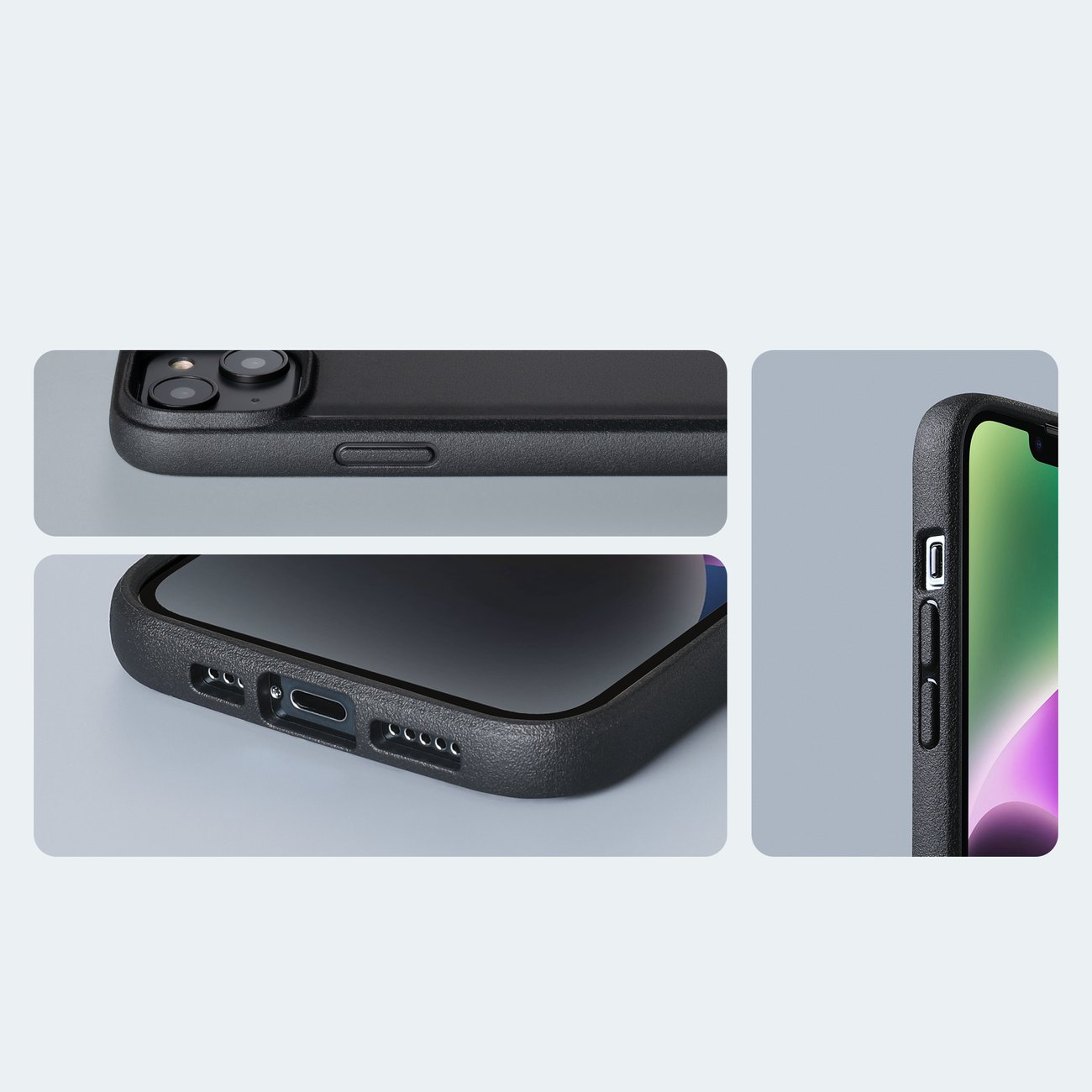 Raptic X-Doria Slim Case iPhone 14 Plus bakdeksel svart