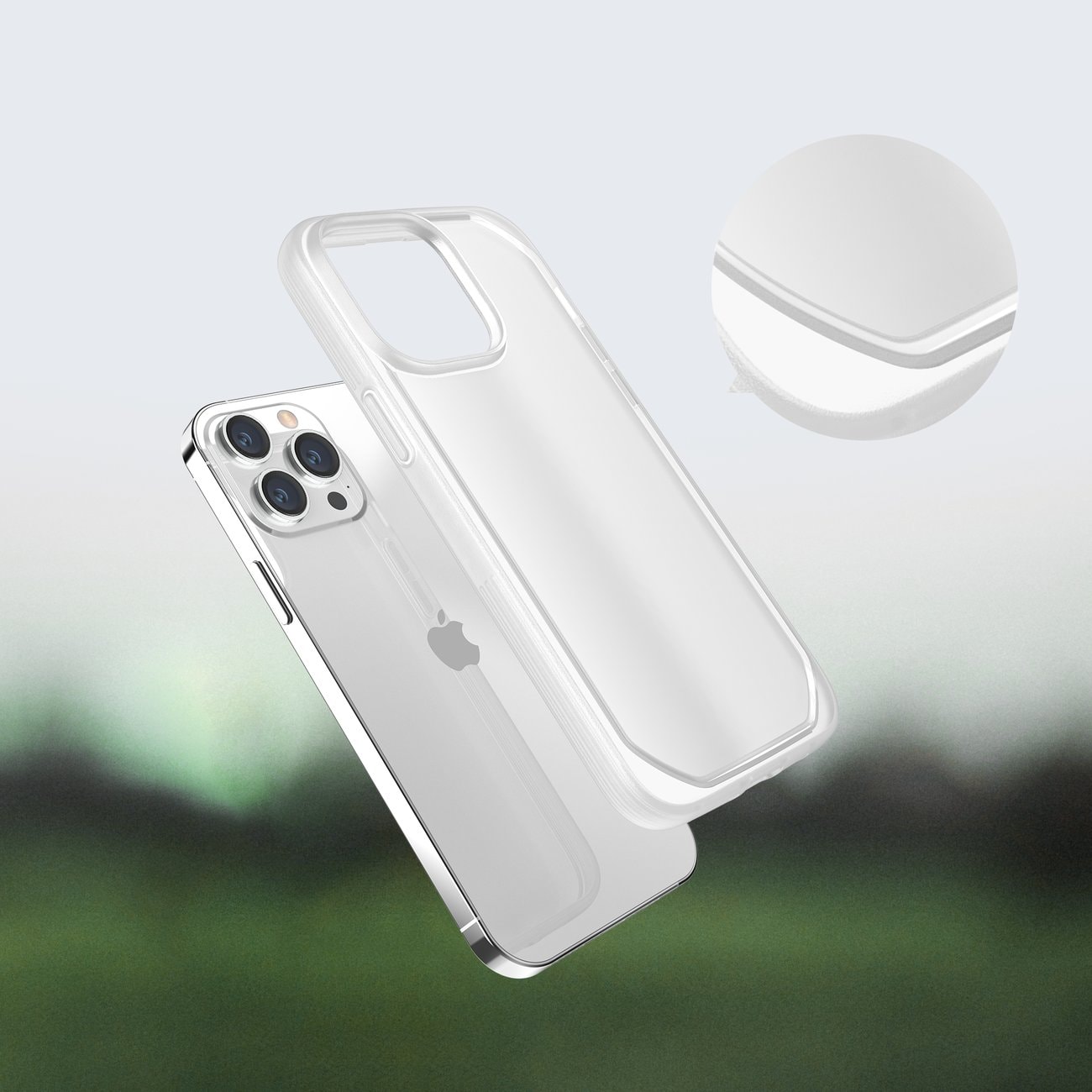 Raptic X-Doria Slim Case iPhone 14 Pro bakdeksel klart
