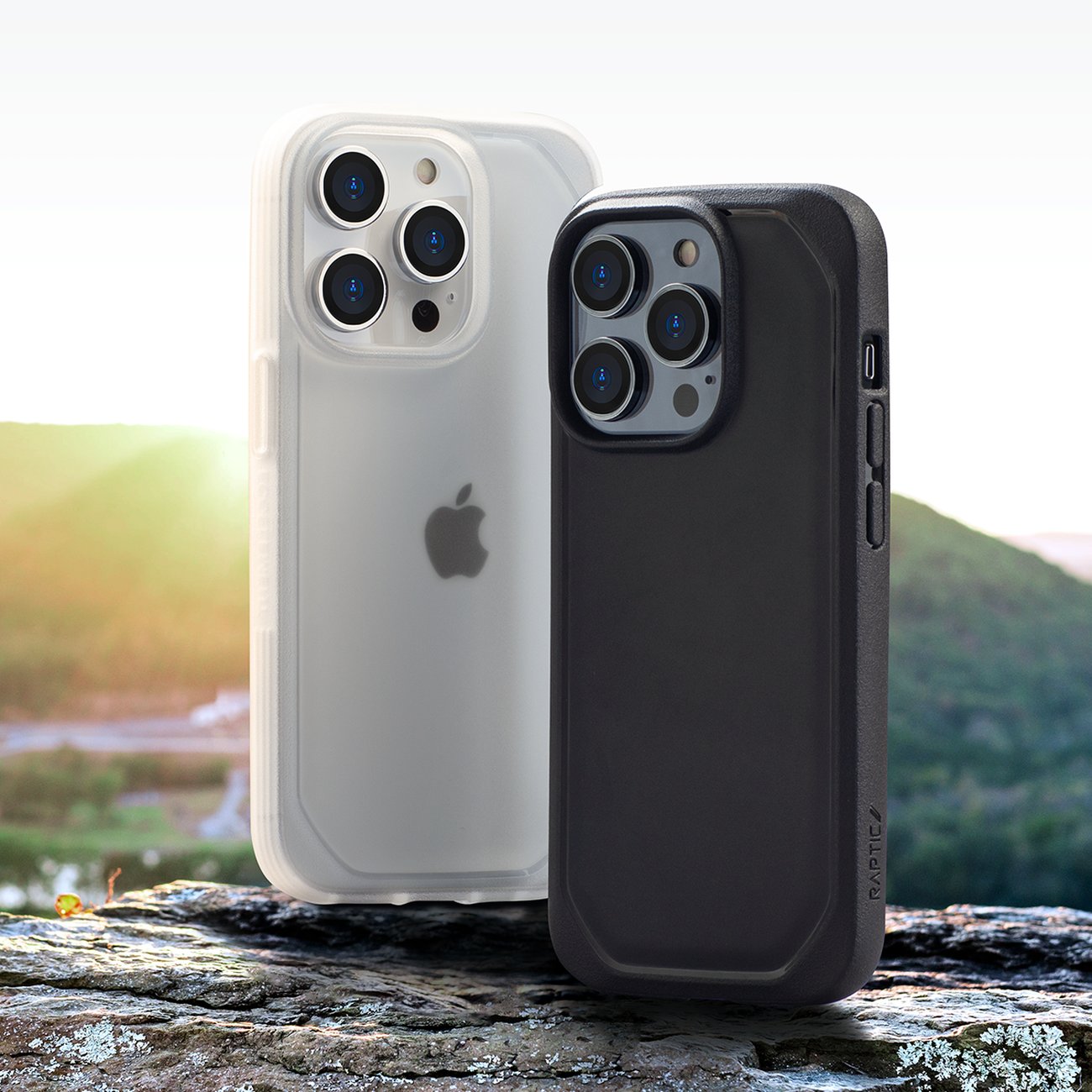 Raptic X-Doria Slim Case iPhone 14 Pro bakdeksel klart
