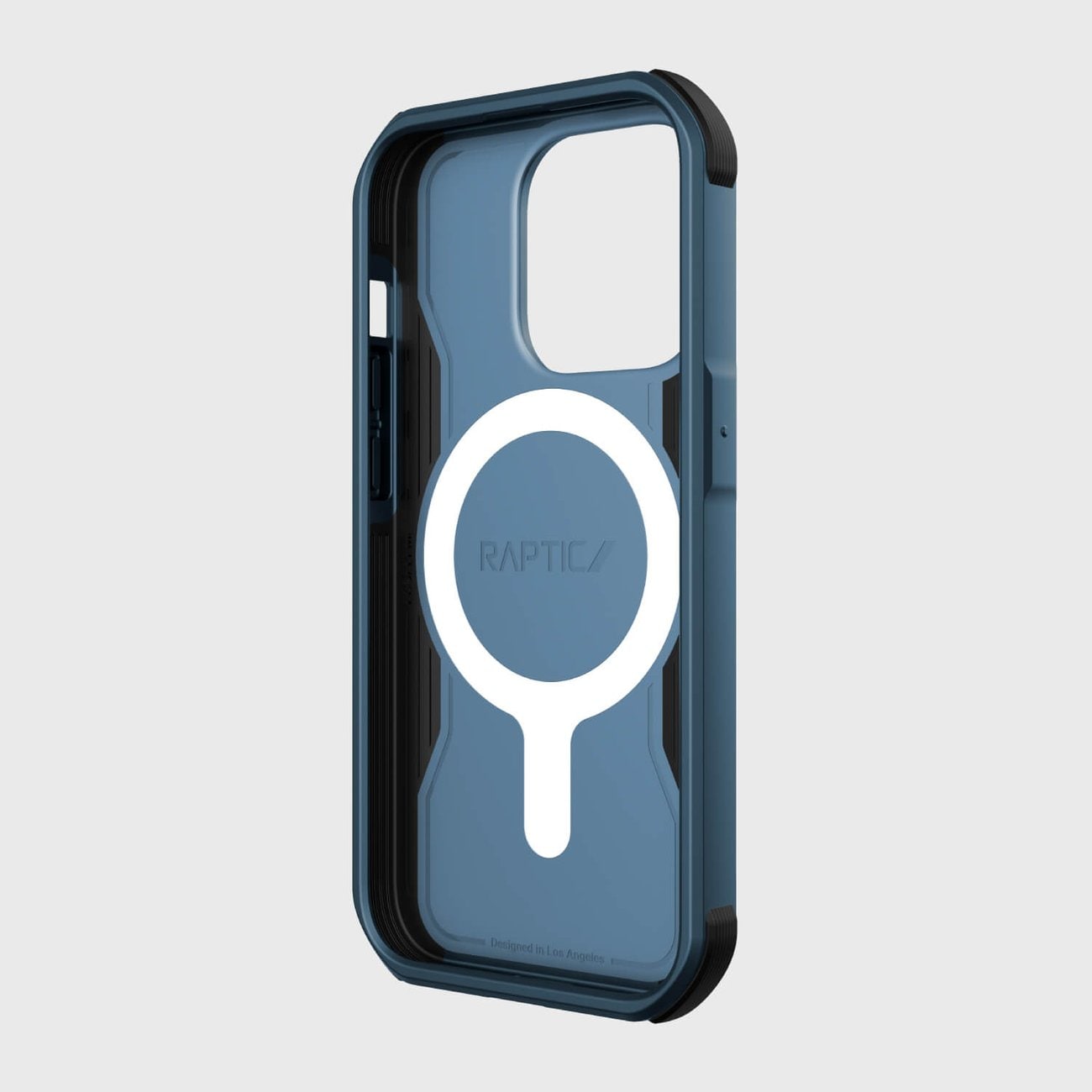 Raptic X-Doria Fort Case iPhone 14 Pro med MagSafe pansret blått deksel