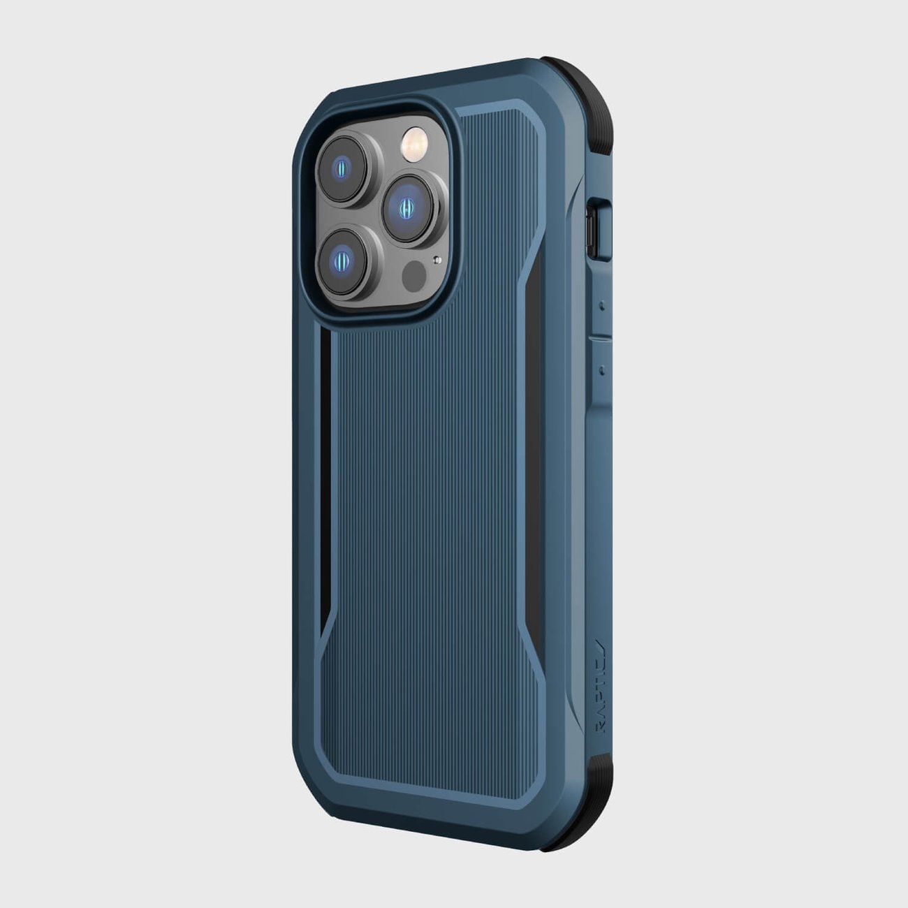 Raptic X-Doria Fort Case iPhone 14 Pro med MagSafe pansret blått deksel